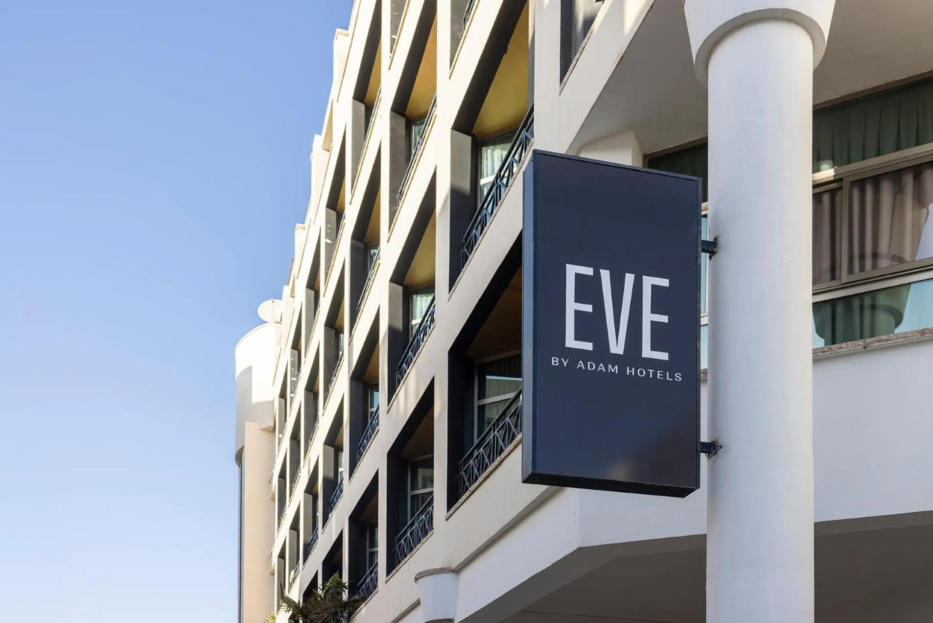 Facade/entrance in EVE Eilat by Adam Hotels