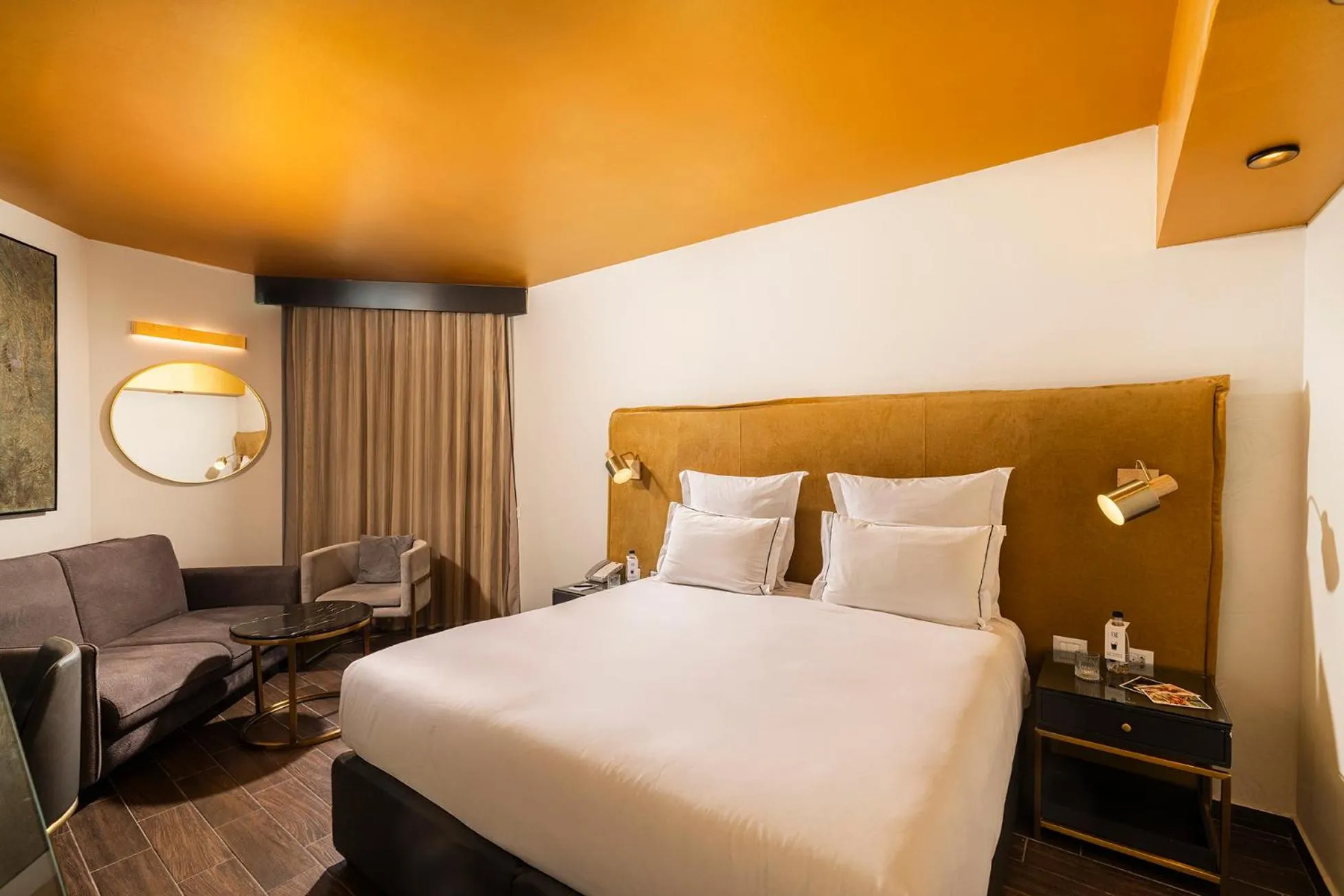 Bed in EVE Eilat by Adam Hotels