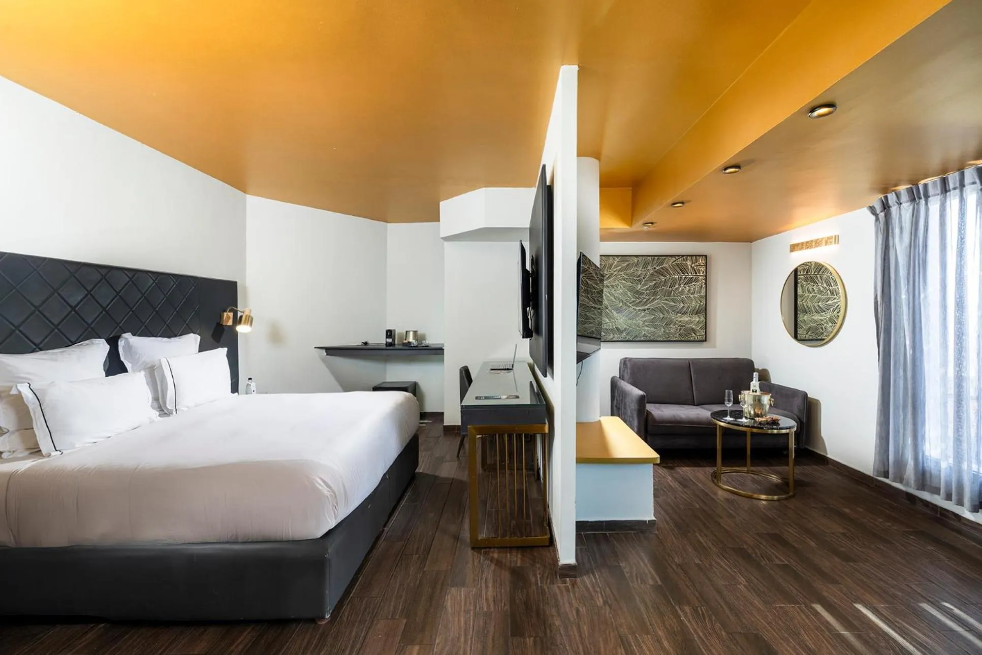 Bed in EVE Eilat by Adam Hotels