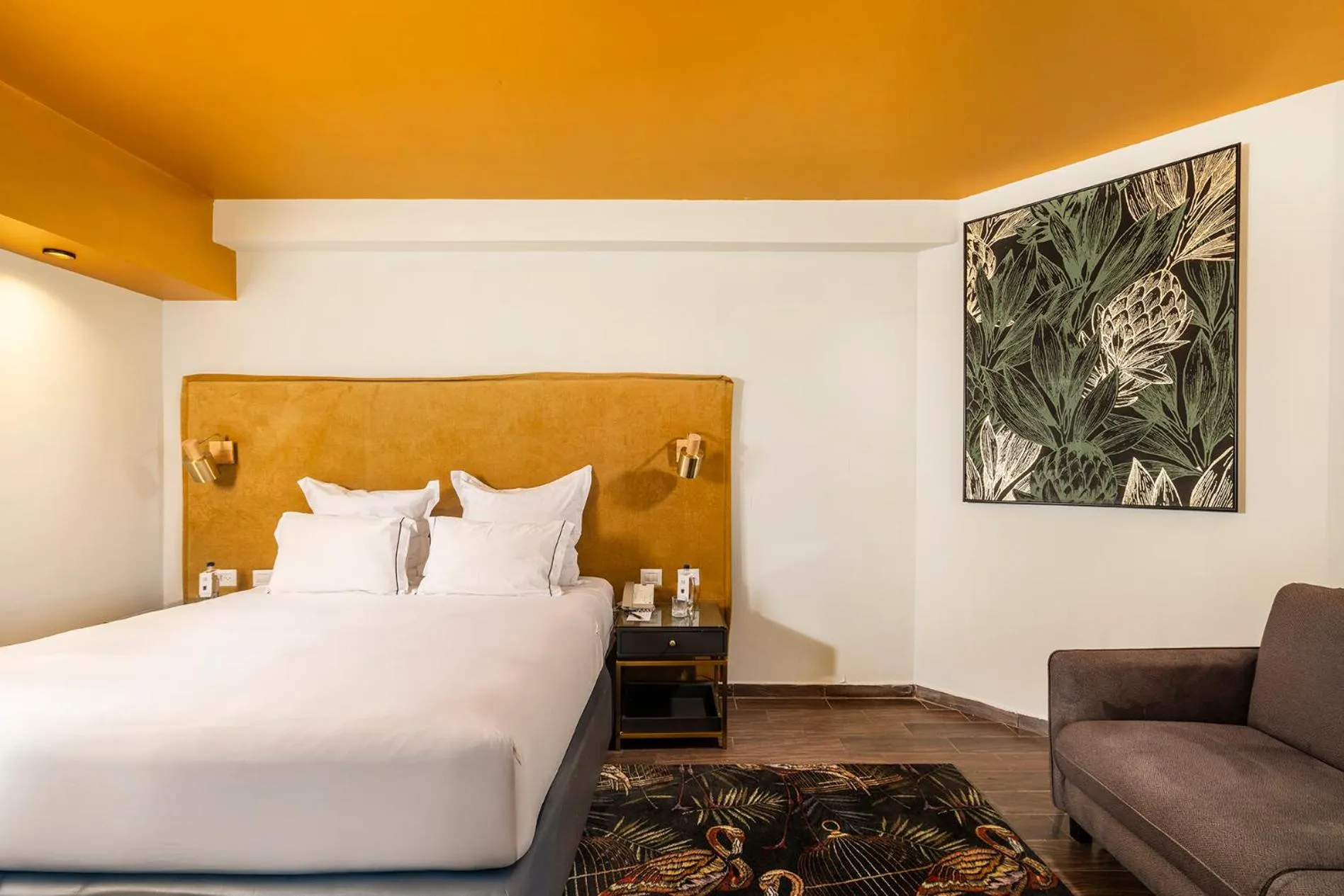 Bed in EVE Eilat by Adam Hotels