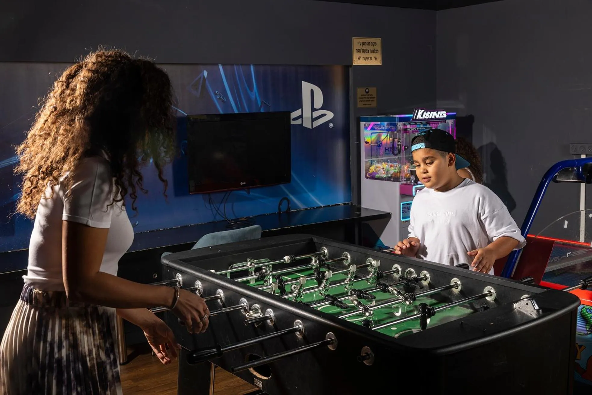 Game Room in EVE Eilat by Adam Hotels