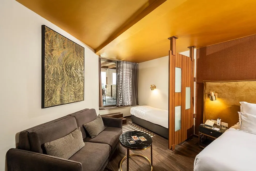 Bed in EVE Eilat by Adam Hotels