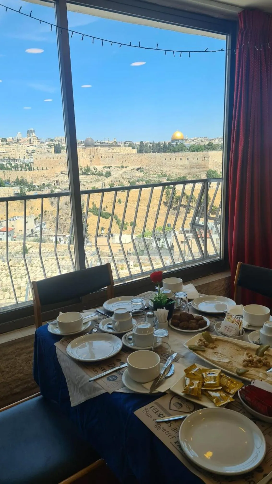 Restaurant/places to eat in Jerusalem Panorama Hotel