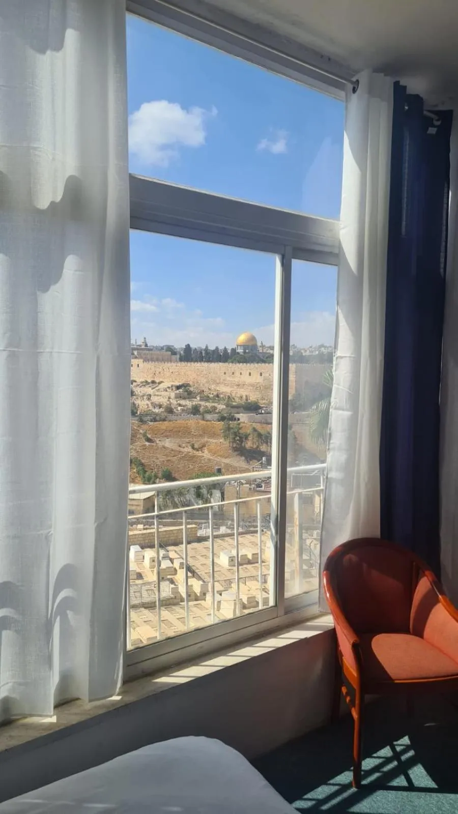 Bed in Jerusalem Panorama Hotel