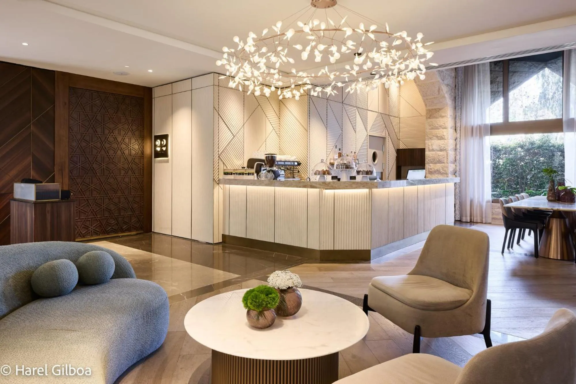 Restaurant/places to eat in The Inbal Jerusalem