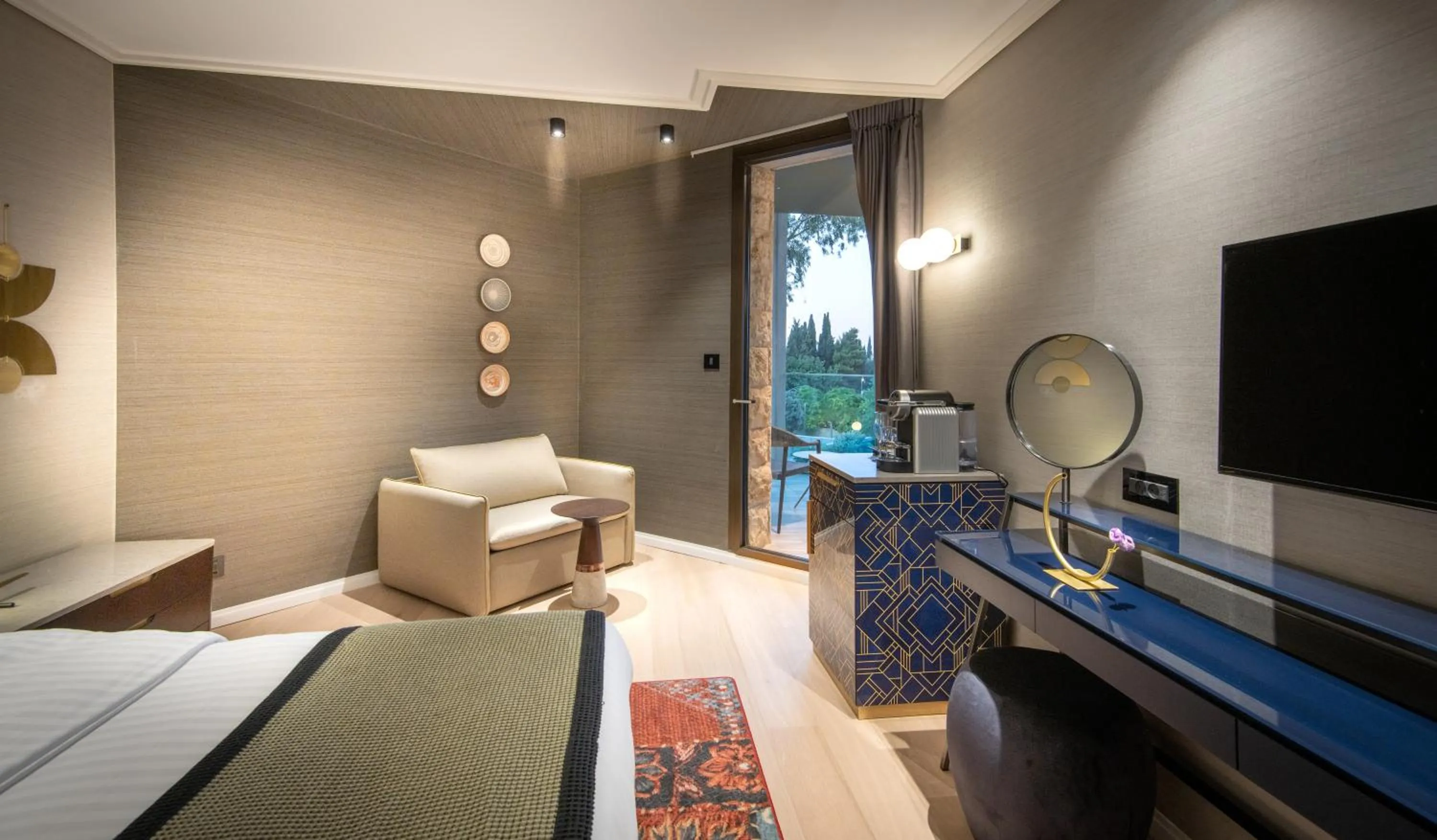 Photo of the whole room, Bed in The Inbal Jerusalem