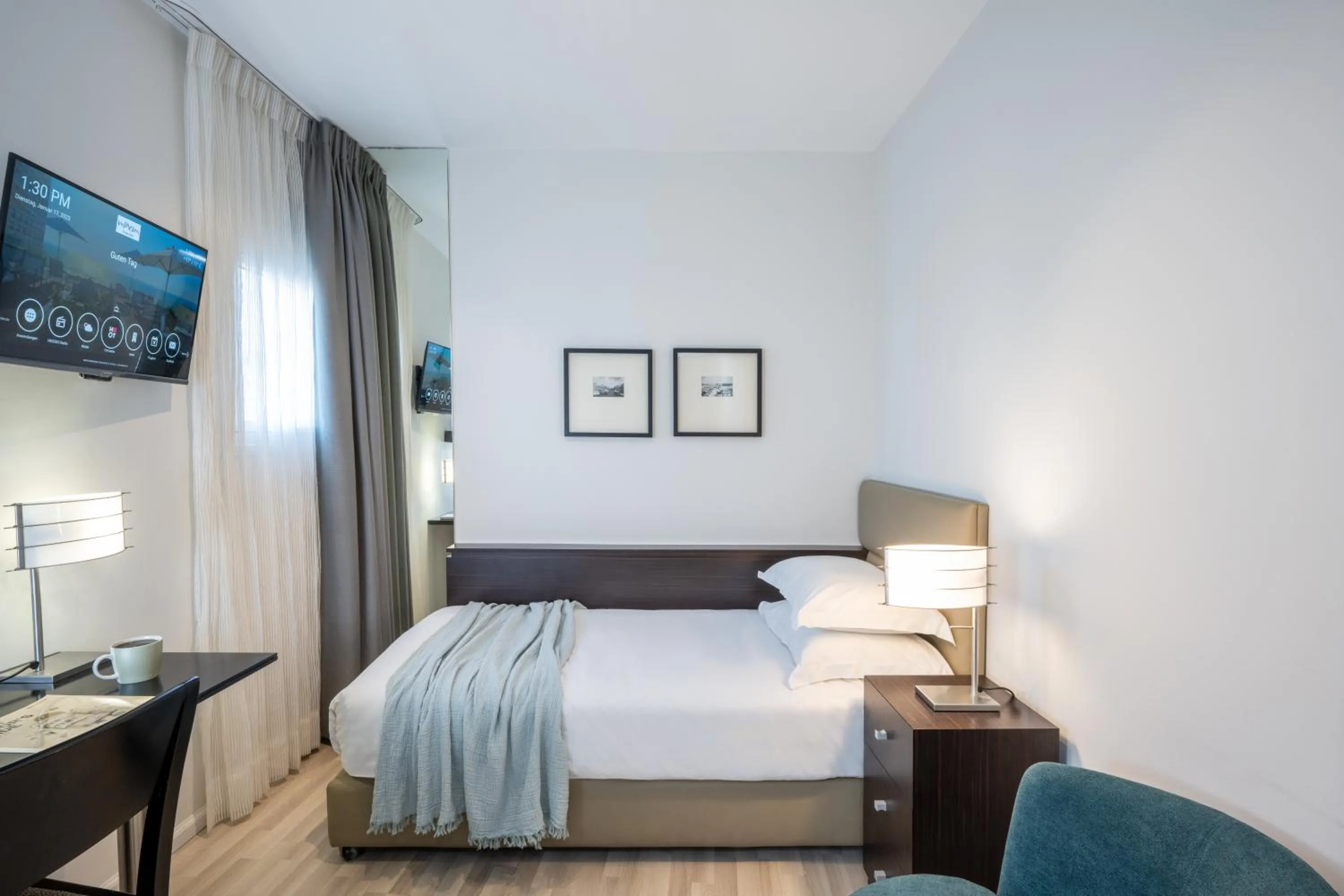 Bed in Maxim Design Hotel 3 Star Superior