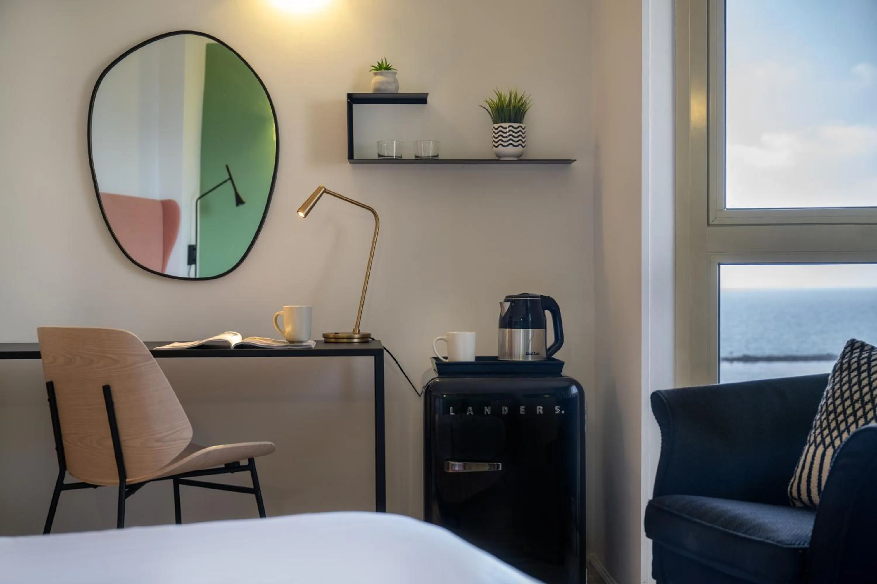 Seating area, Bed in Maxim Design Hotel 3 Star Superior