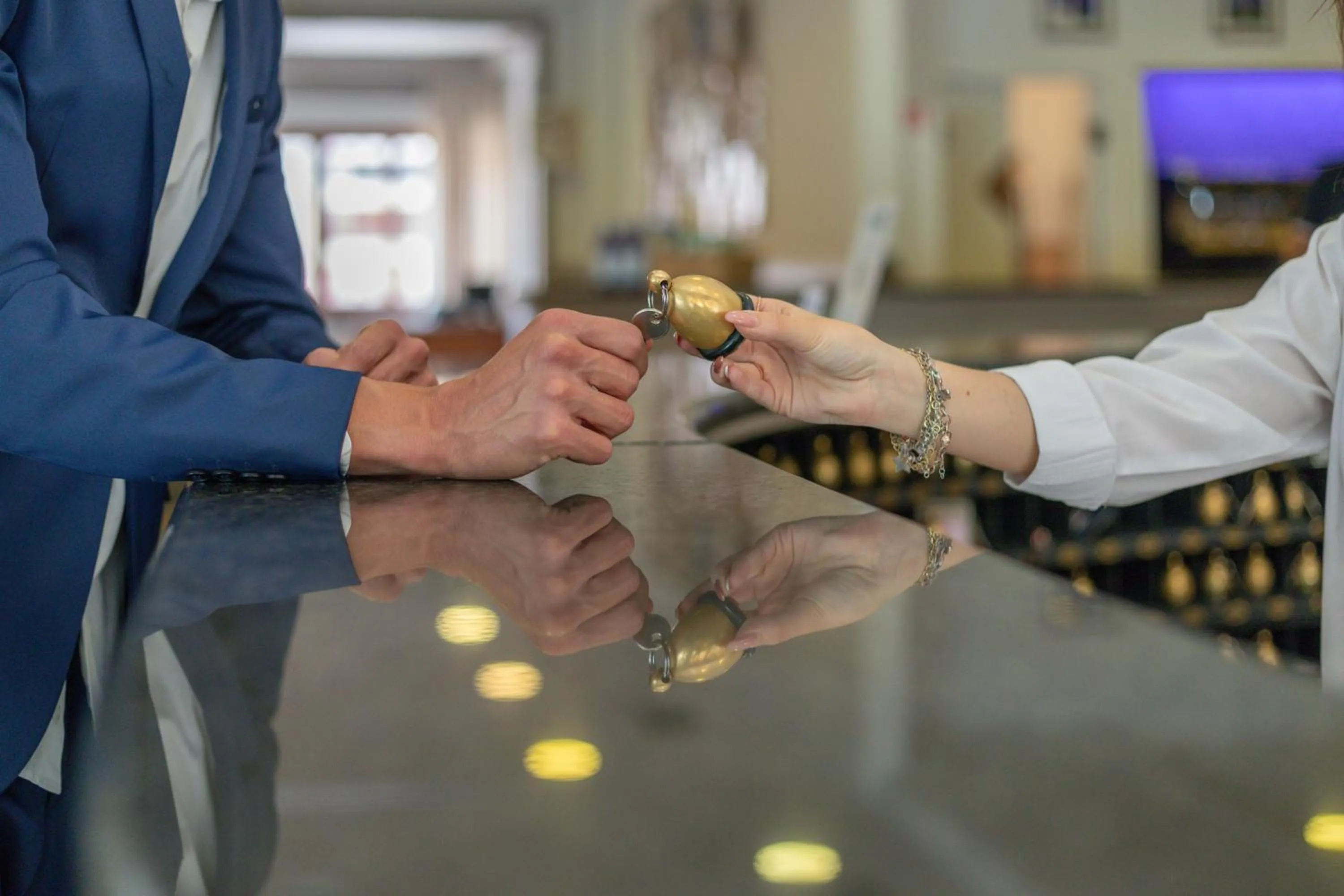 Lobby or reception in Hotel Touring