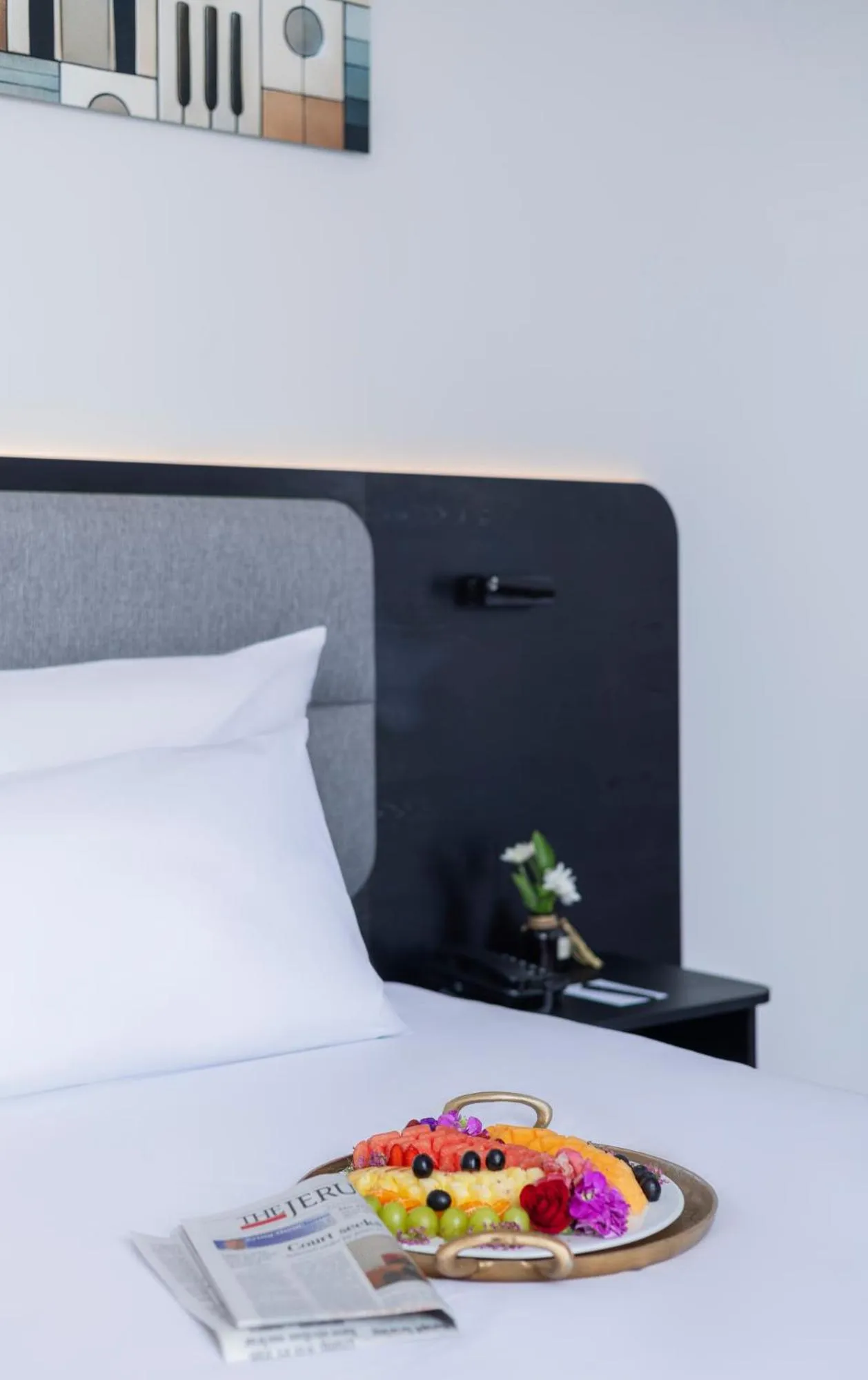 Bed in מלון בראון ירושלים - Brown Jerusalem Hotel