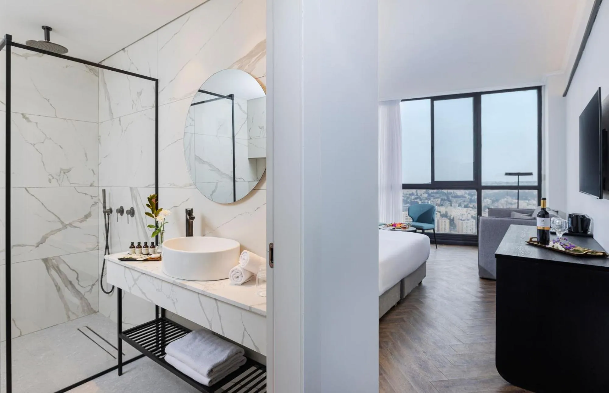 Photo of the whole room, Bed in מלון בראון ירושלים - Brown Jerusalem Hotel