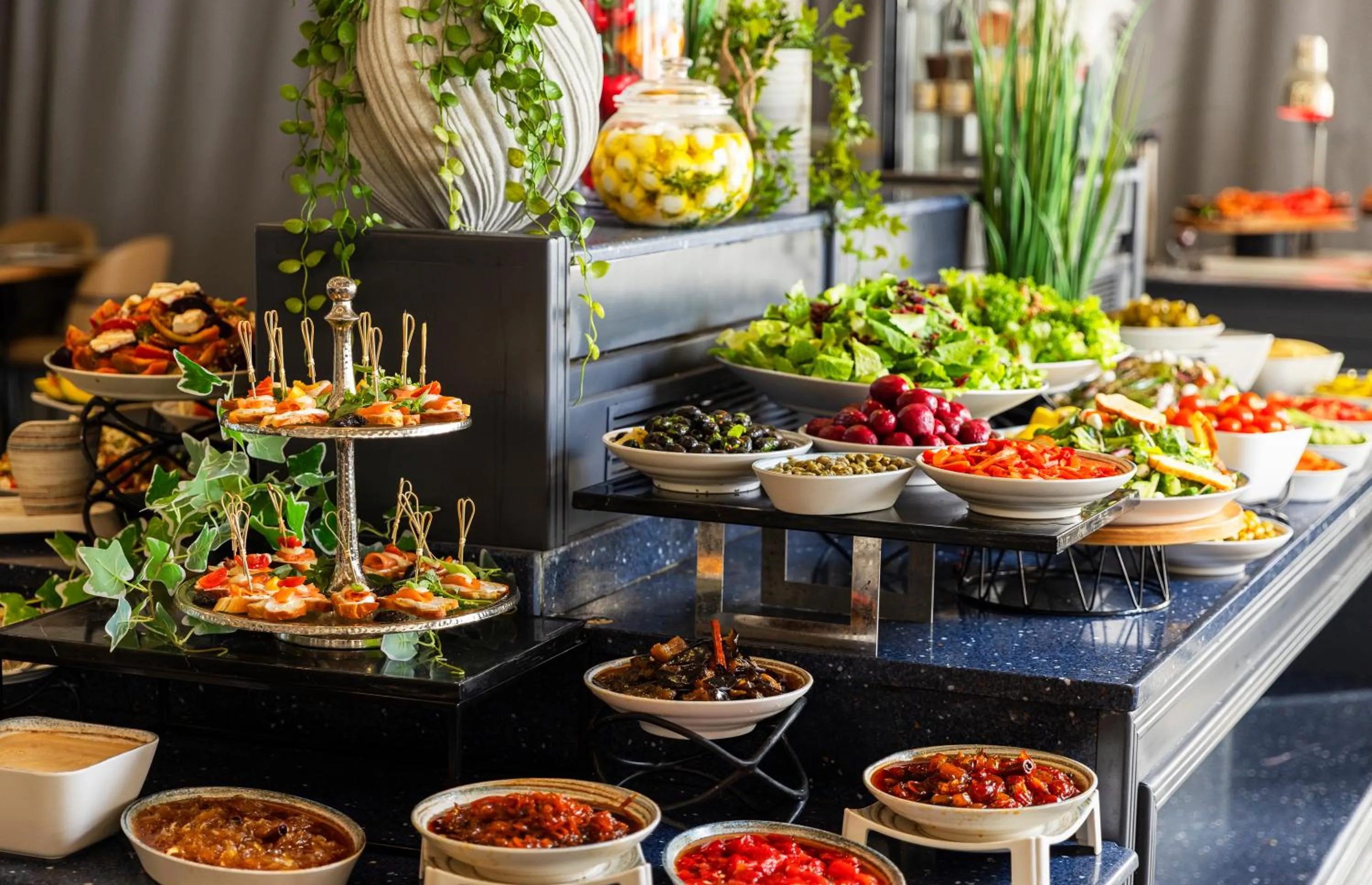 Buffet breakfast in מלון בראון ירושלים - Brown Jerusalem Hotel