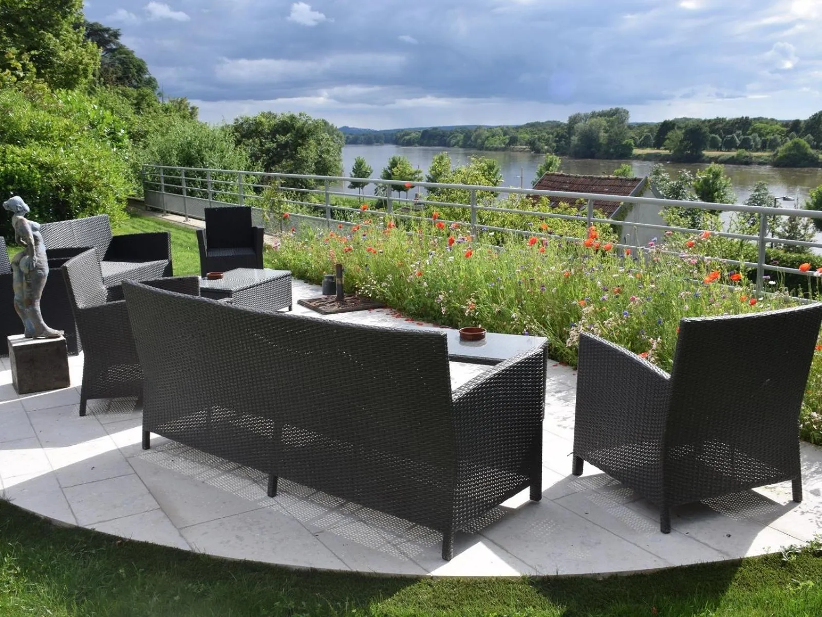 Balcony/Terrace in Le Prieuré Saint Agnan