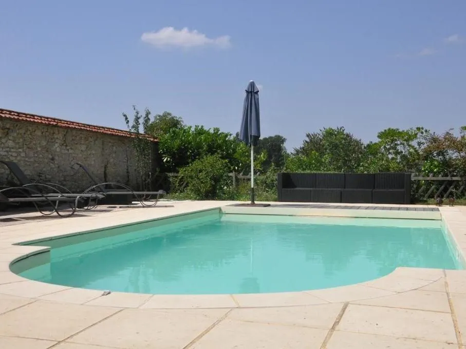 Pool view in Le Prieuré Saint Agnan