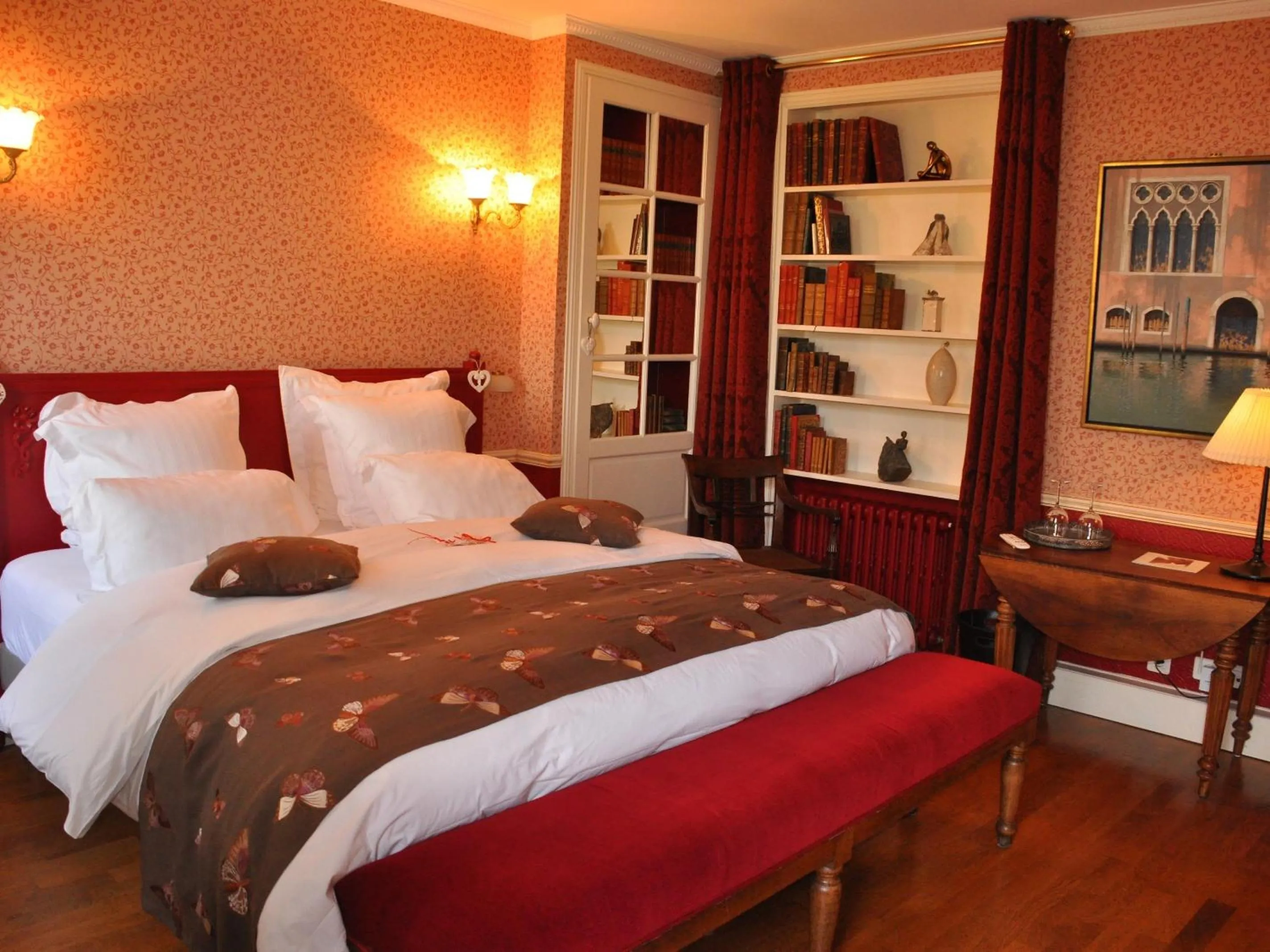 Bedroom, Bed in Le Prieuré Saint Agnan