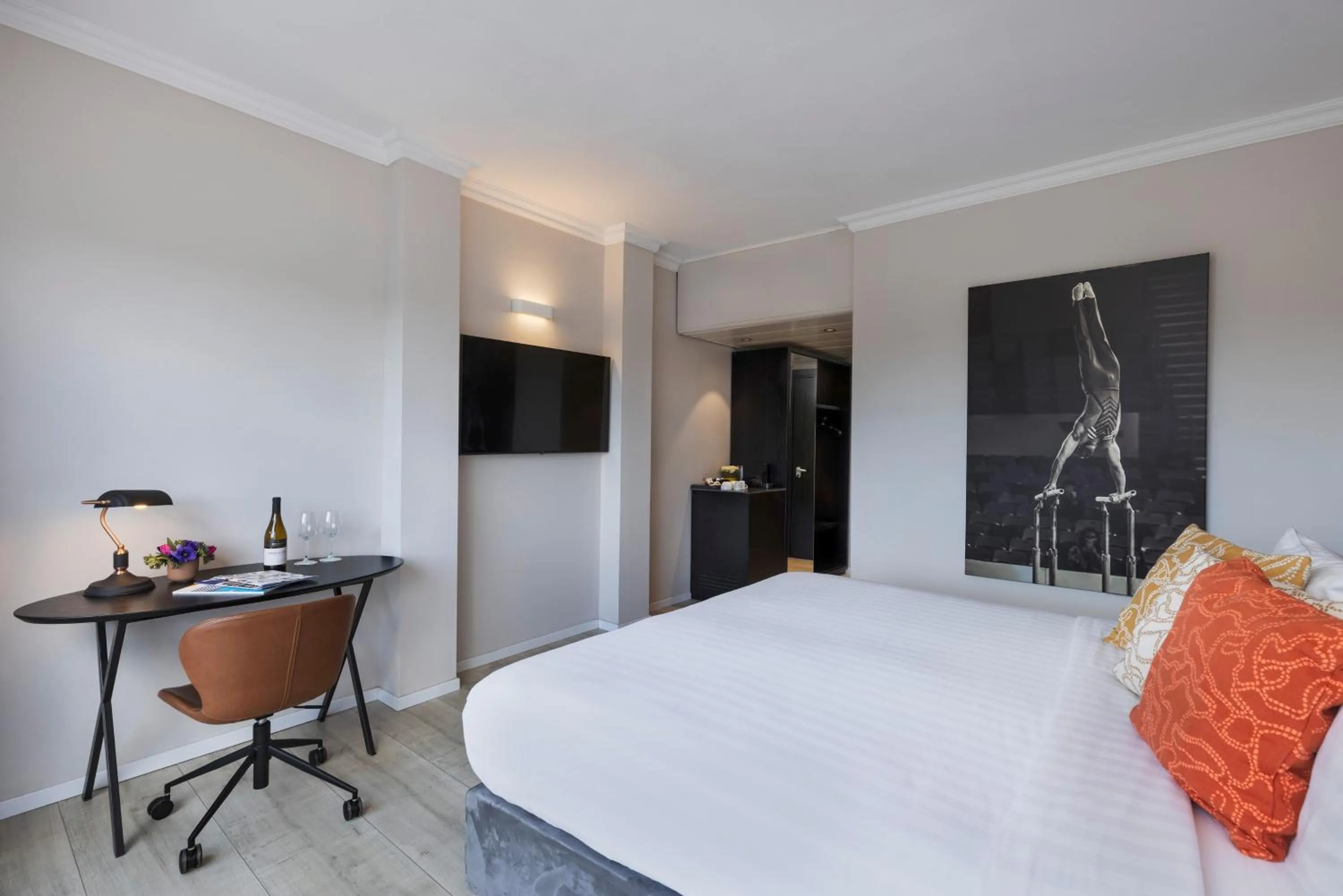 Bed in Kfar Maccabiah Business & Sport Hotel