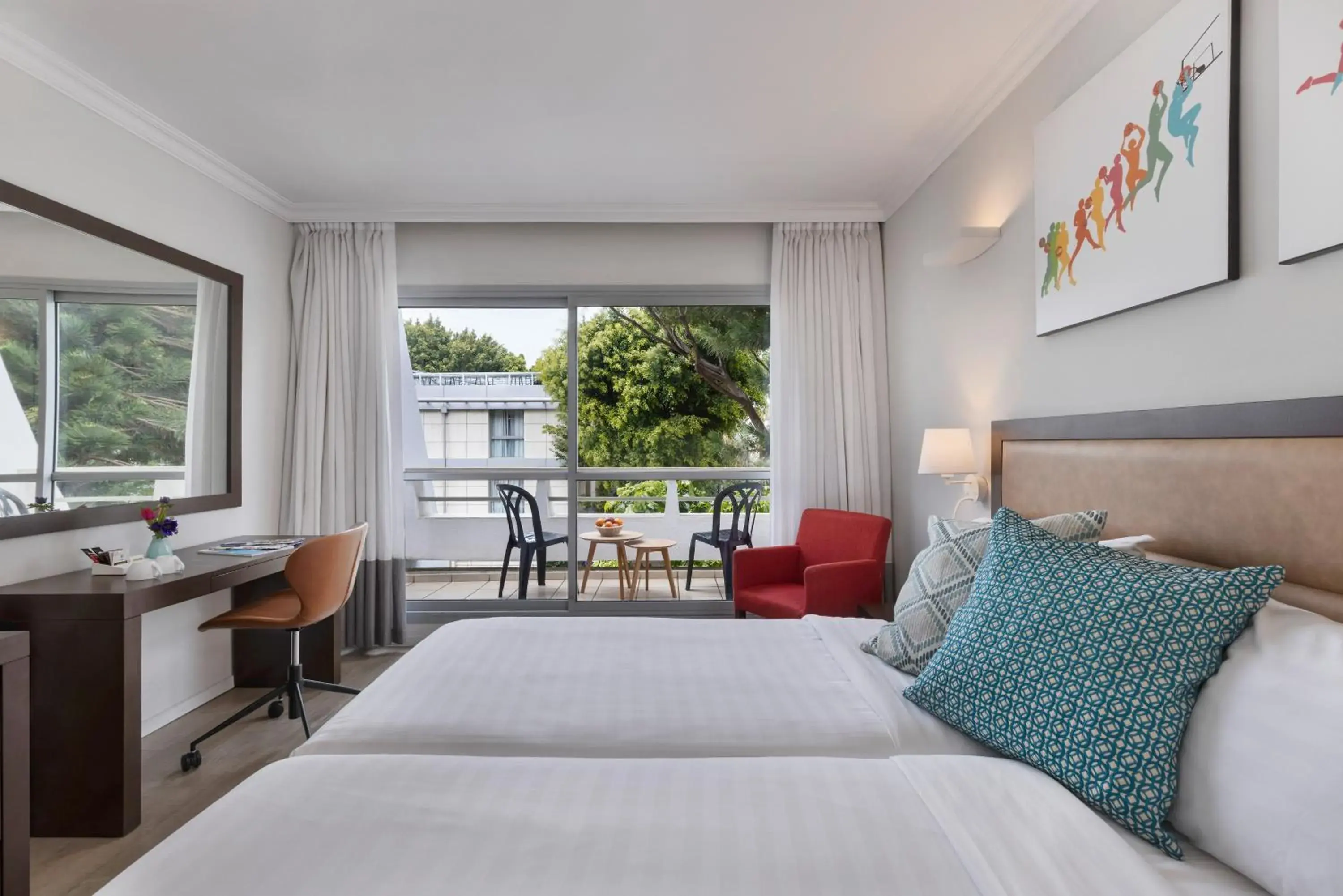 Classic Room with Balcony - single occupancy in Kfar Maccabiah Business & Sport Hotel Classic Room with Balcony - single occupancy in Kfar Maccabiah Business & Sport Hotel