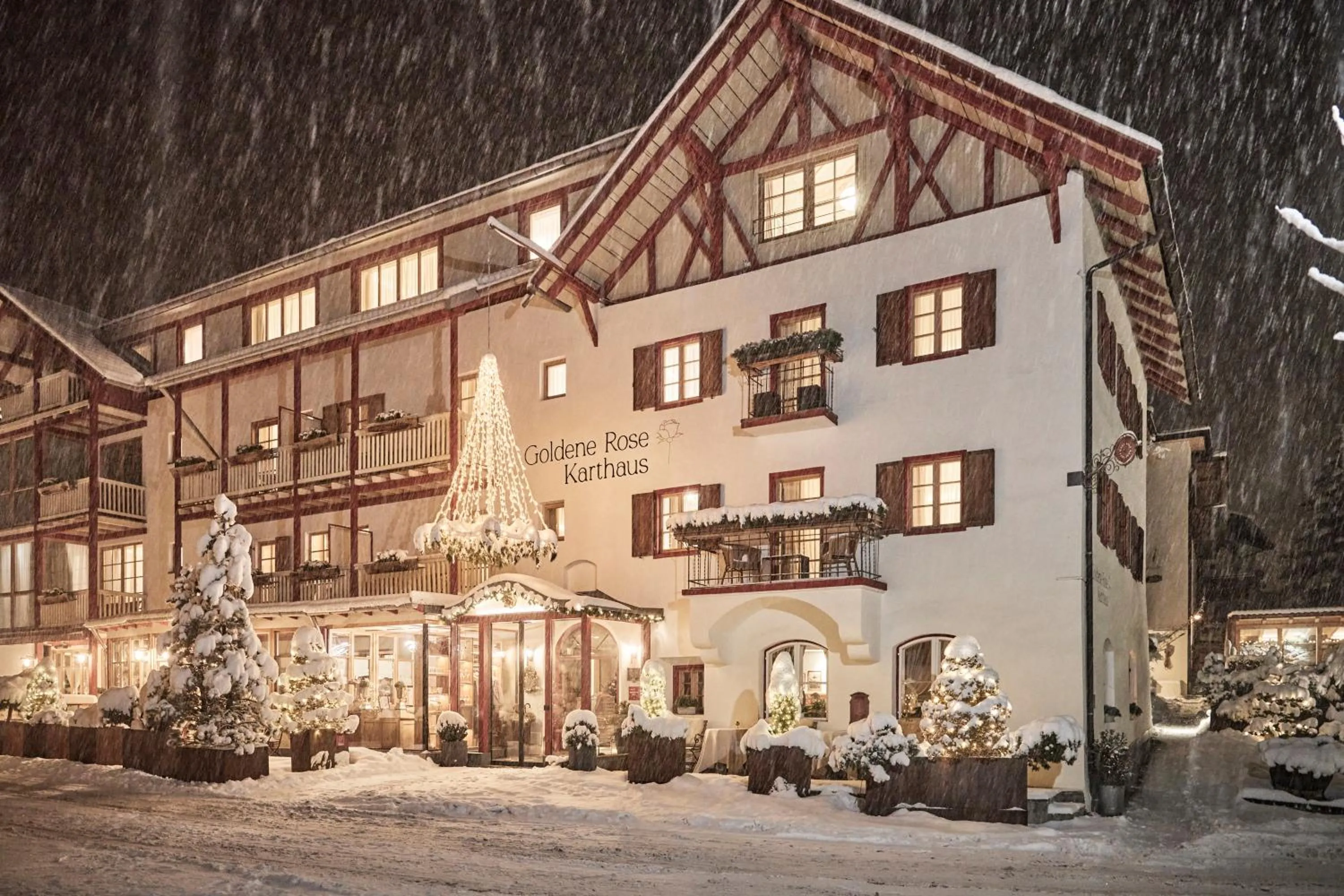 Property building in Goldene Rose Karthaus a member of Small Luxury Hotels of the World