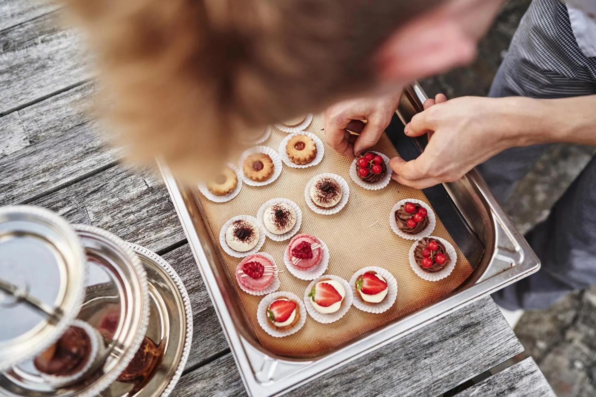 Food close-up in Goldene Rose Karthaus a member of Small Luxury Hotels of the World