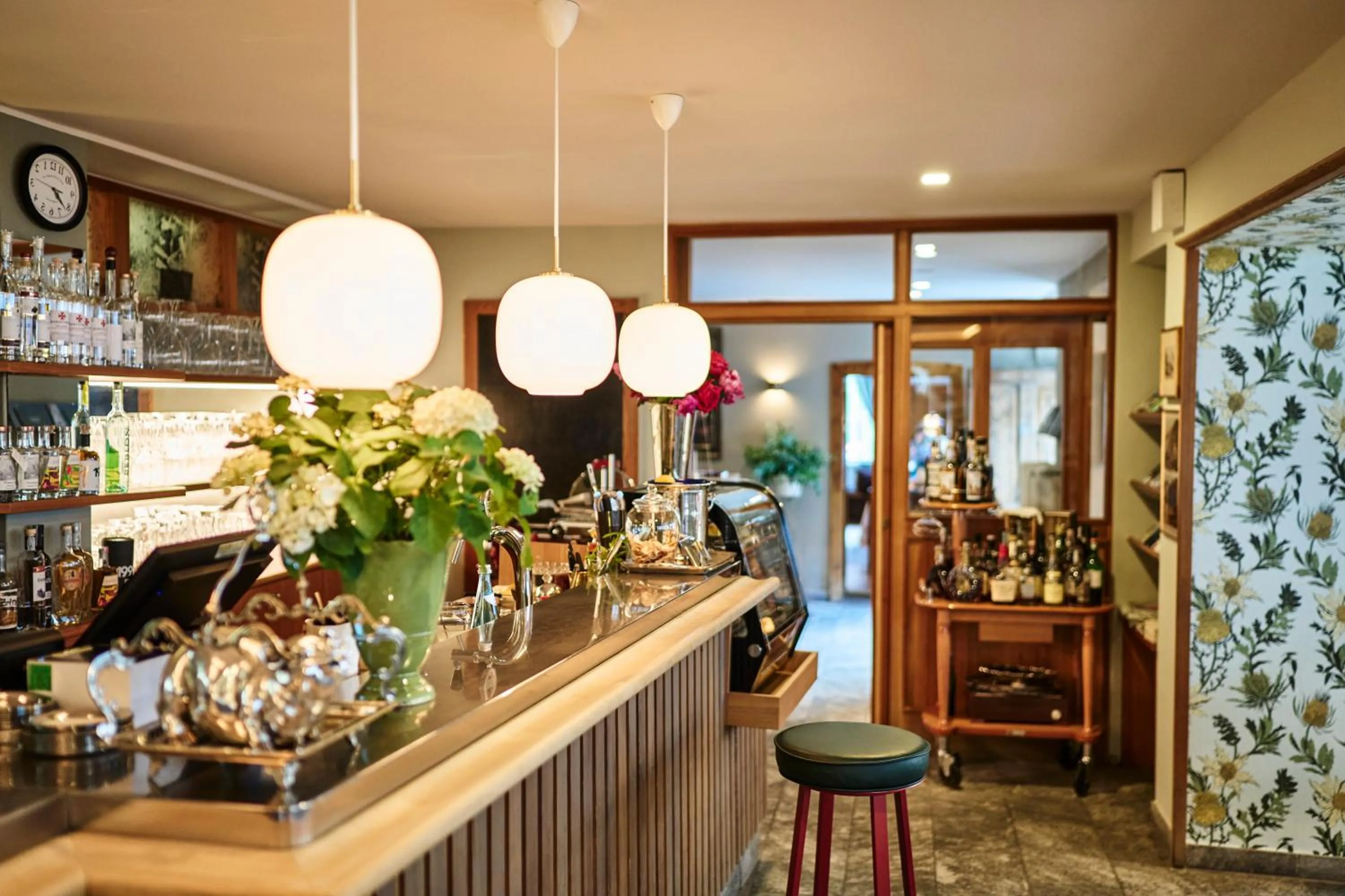Lounge or bar in Goldene Rose Karthaus a member of Small Luxury Hotels of the World