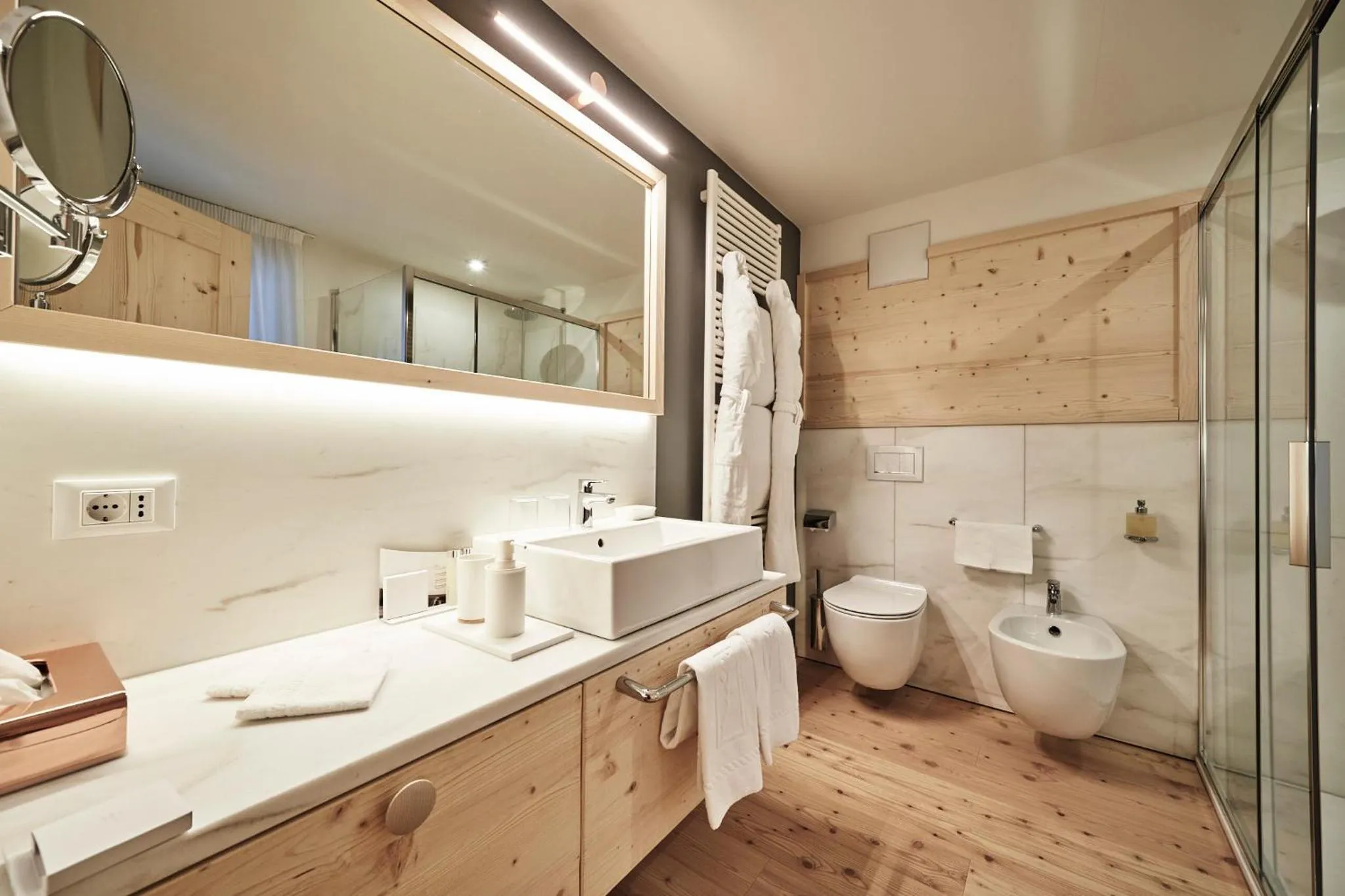 Bathroom in Goldene Rose Karthaus a member of Small Luxury Hotels of the World