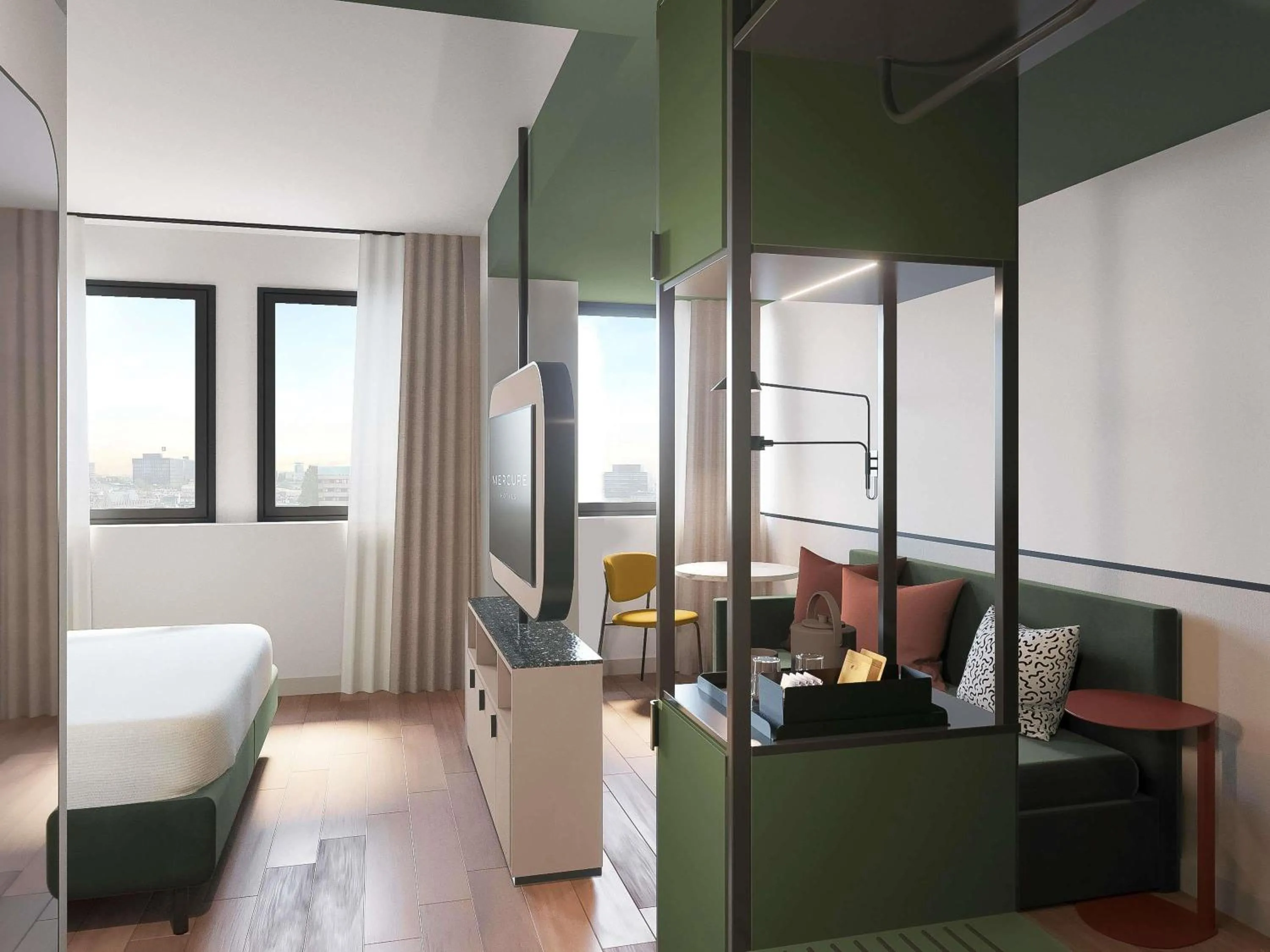 Bedroom, Bed in Mercure Milano Agrate Brianza
