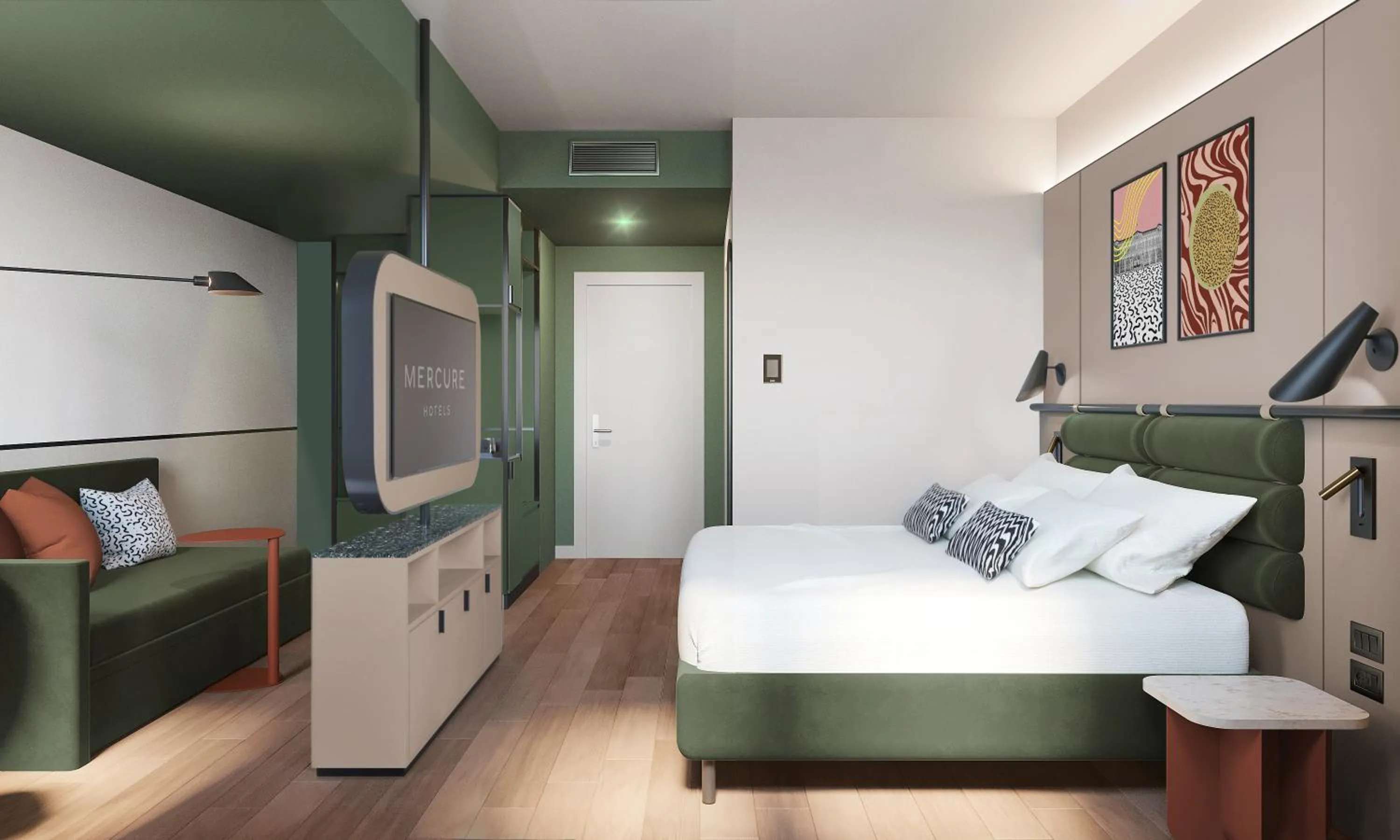 Photo of the whole room, Bed in Mercure Milano Agrate Brianza