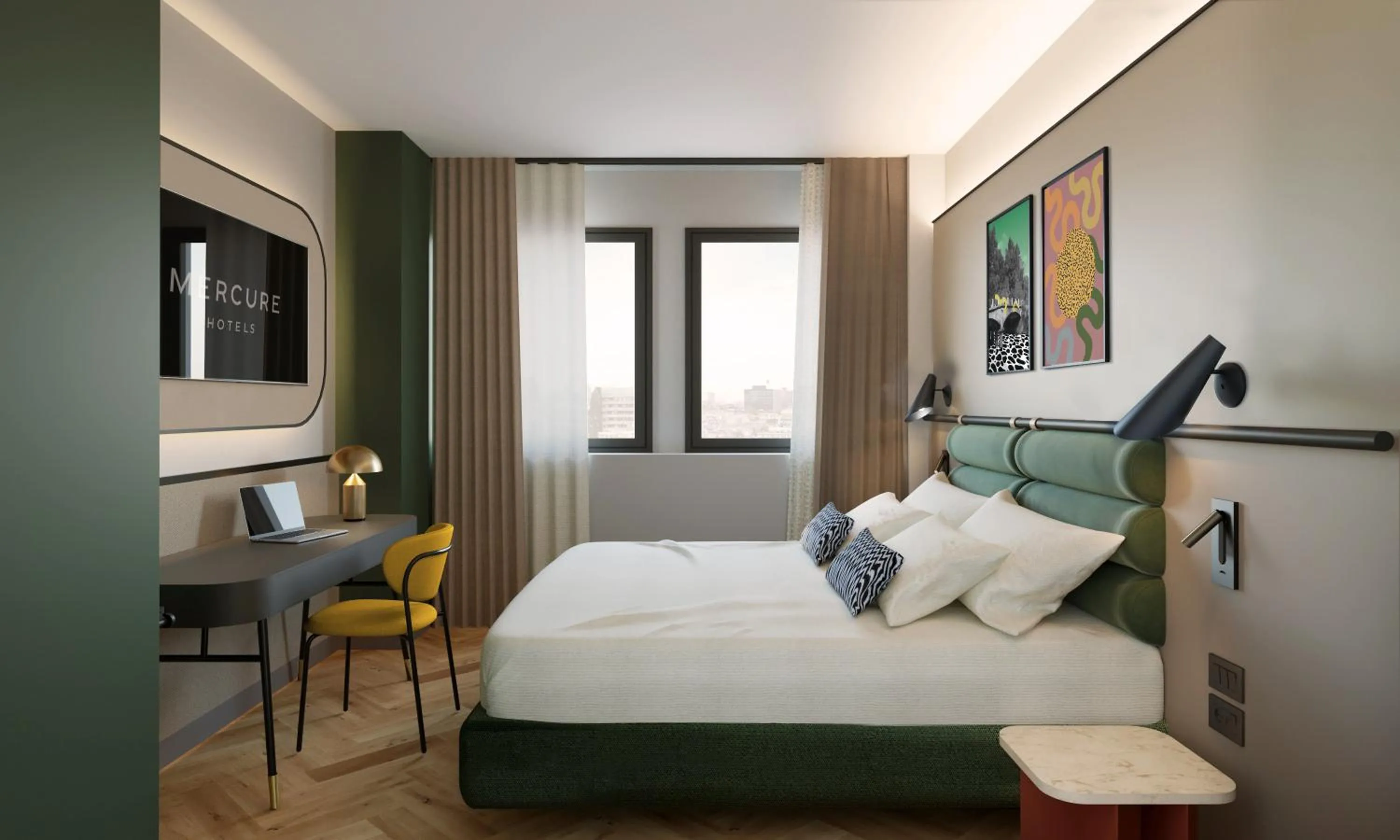 Bed in Mercure Milano Agrate Brianza