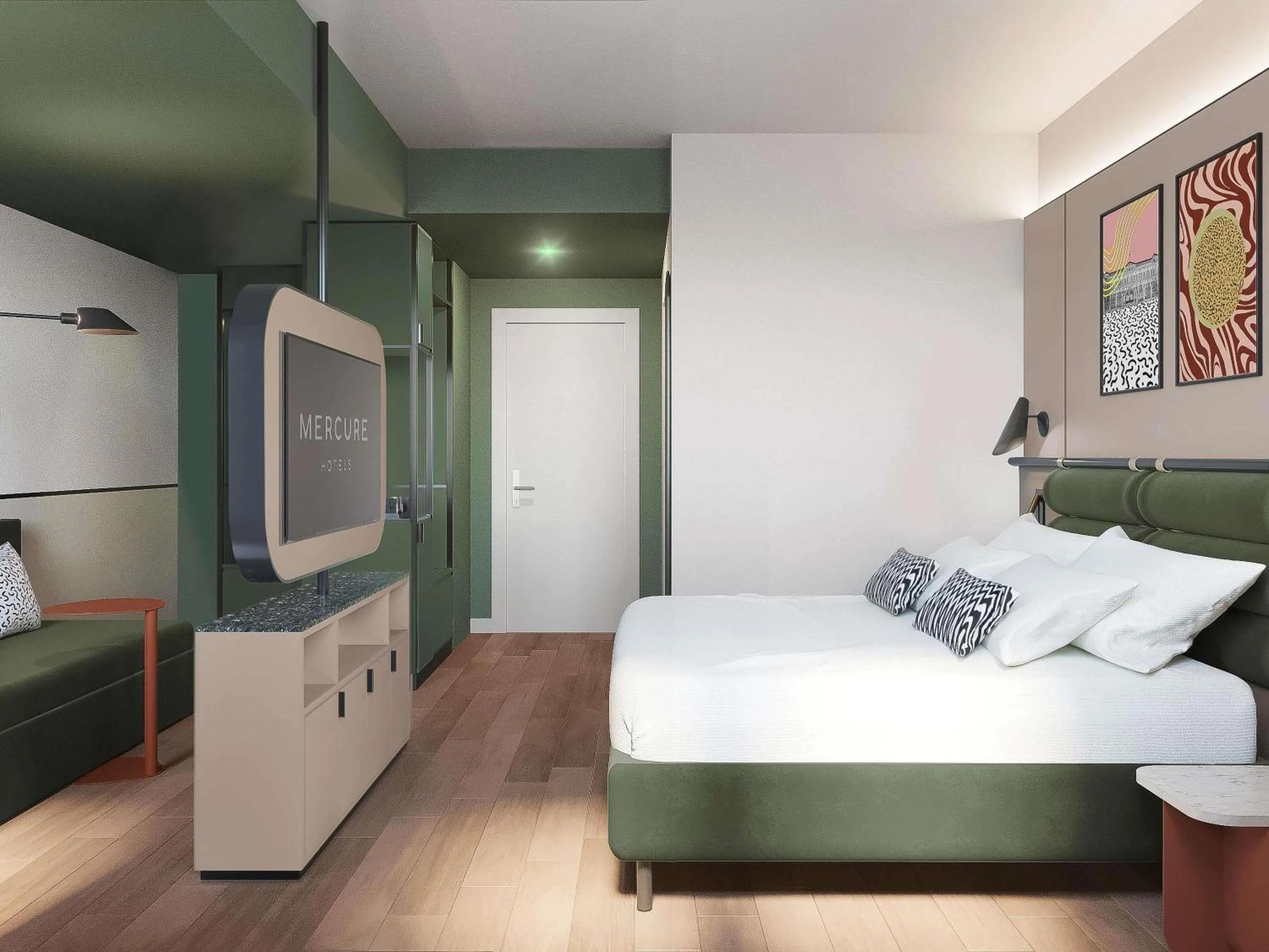 Bedroom, Bed in Mercure Milano Agrate Brianza