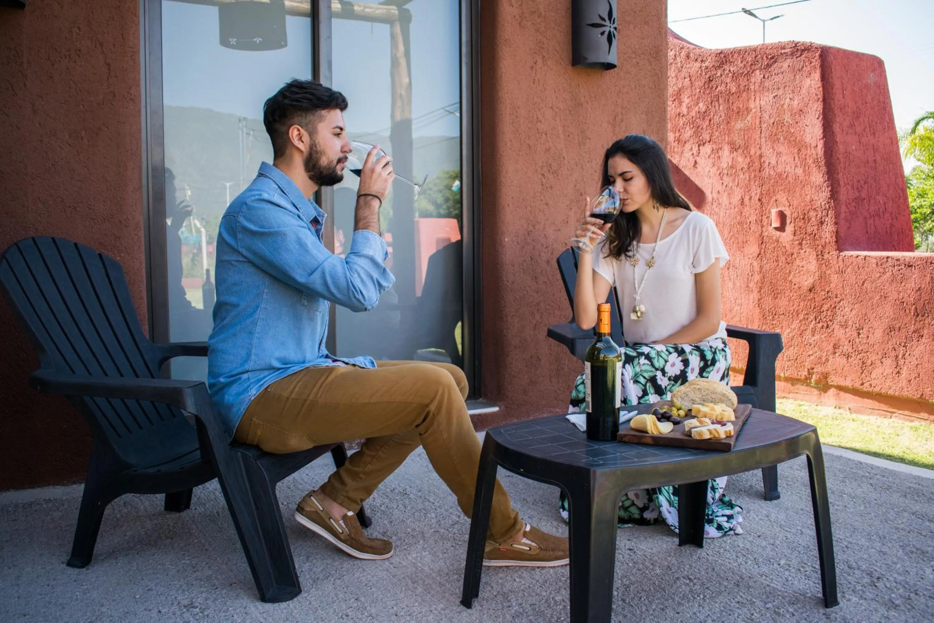 Balcony/Terrace in La Guadalupe Cabañas