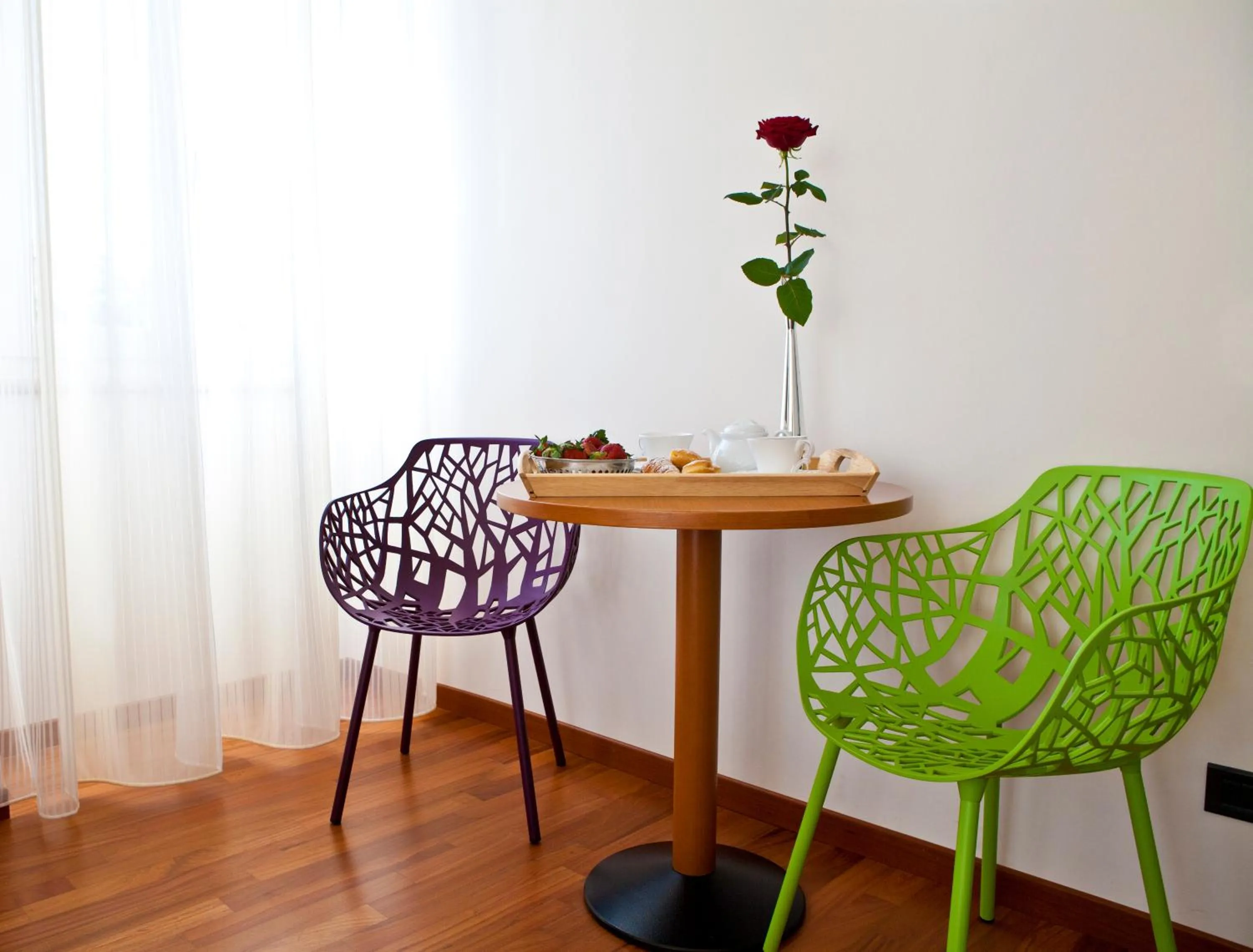 Seating area in Hotel Vittorio