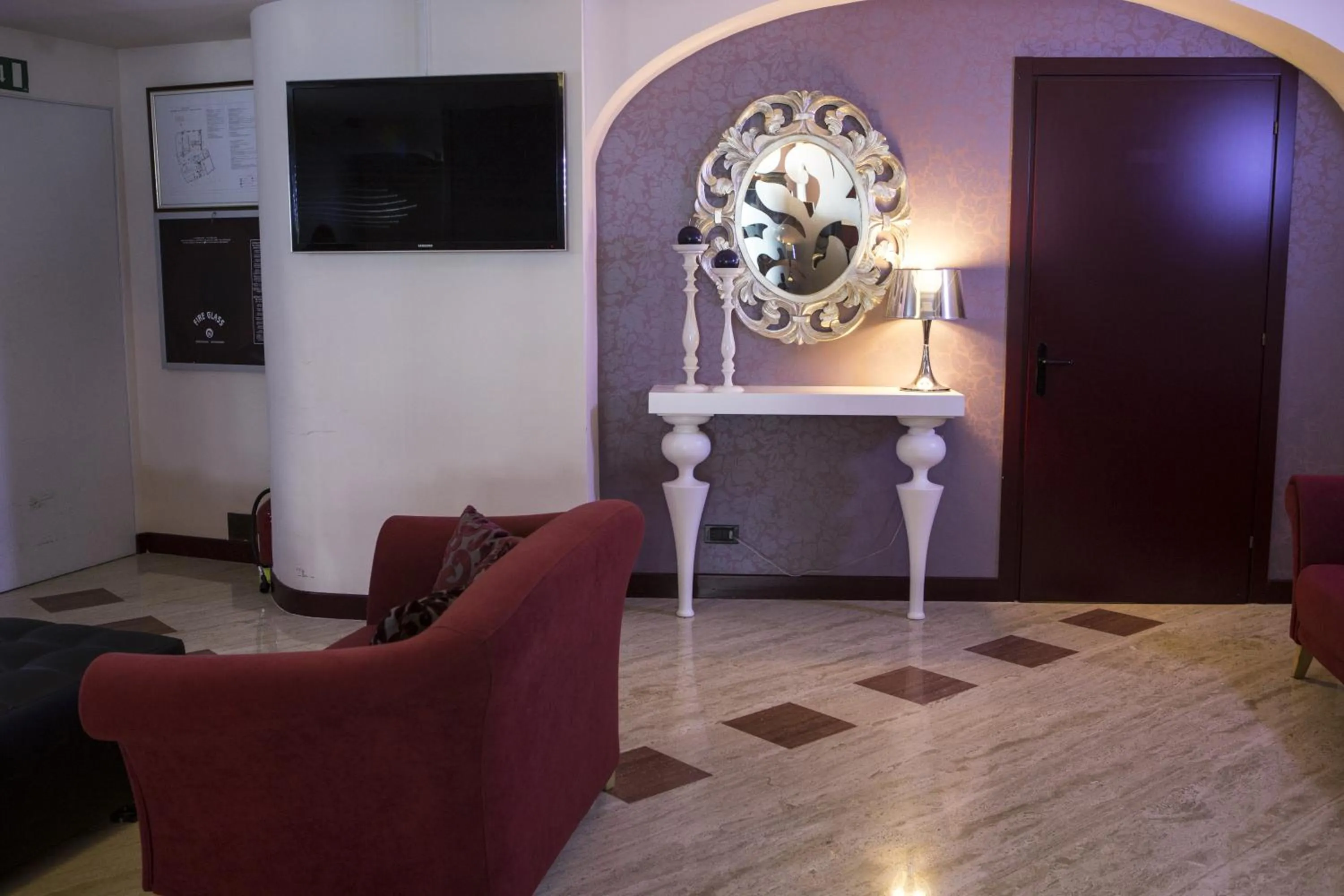 Living room in Hotel Vittorio