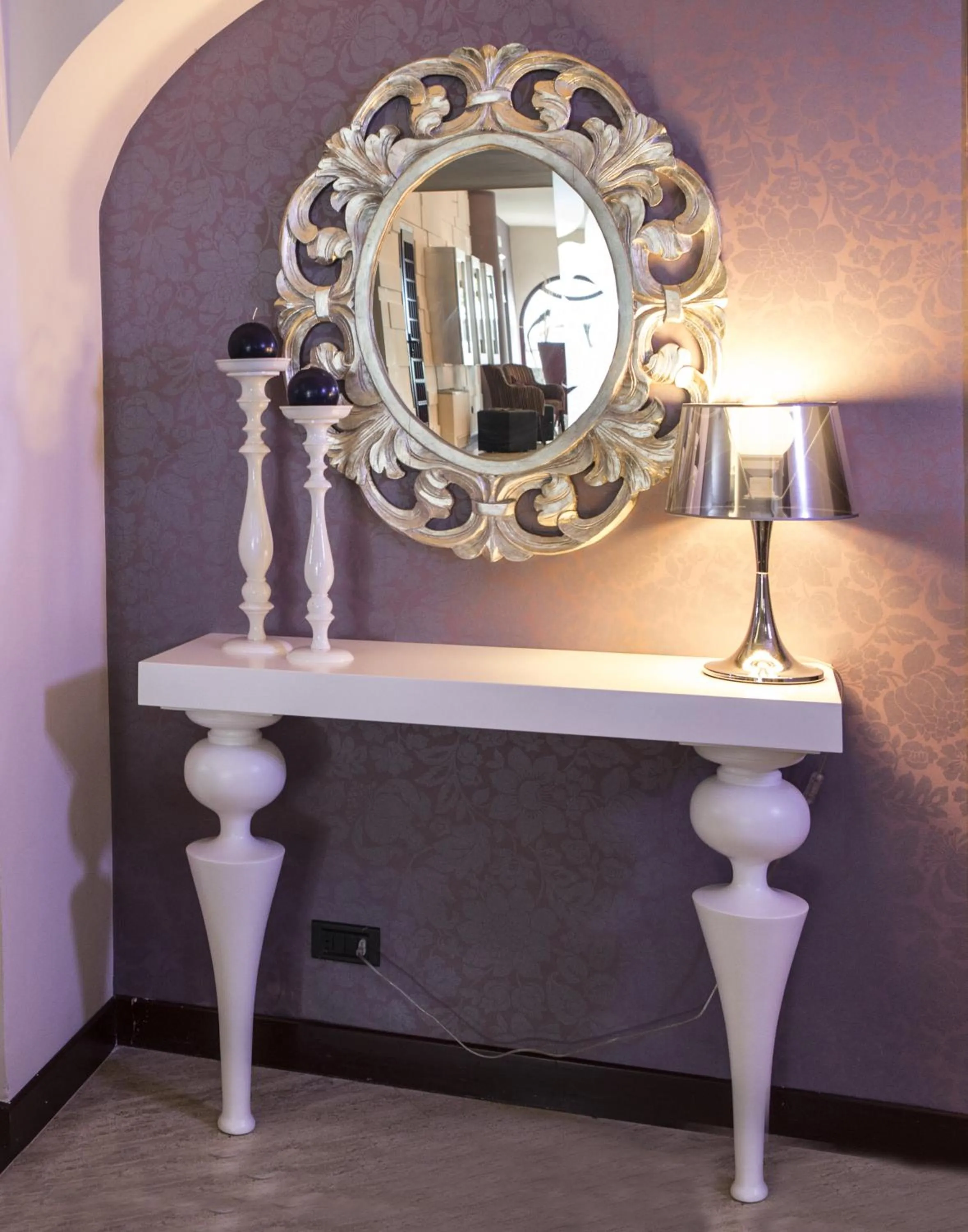 Decorative detail in Hotel Vittorio