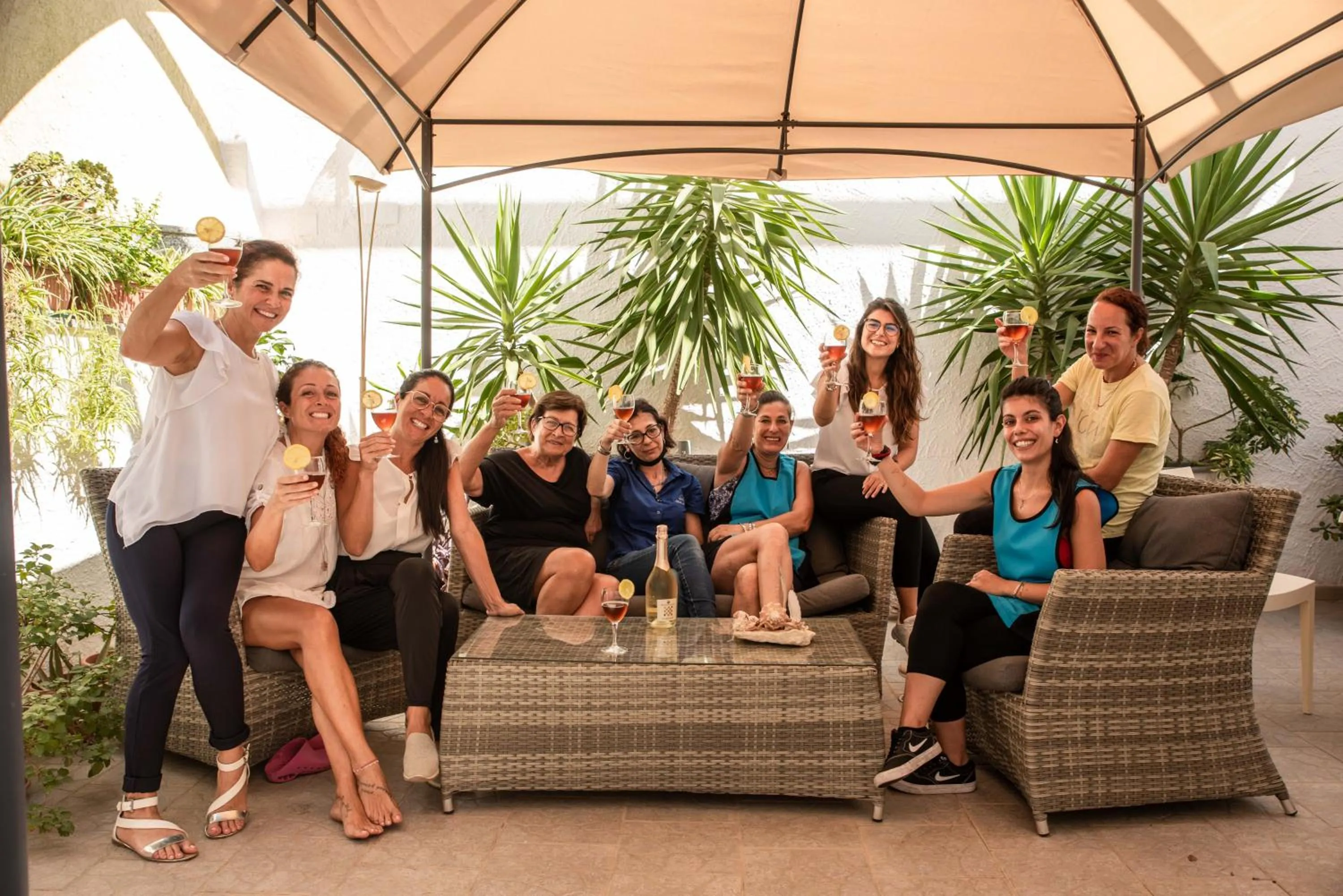 Patio in Hotel Cala Di Seta