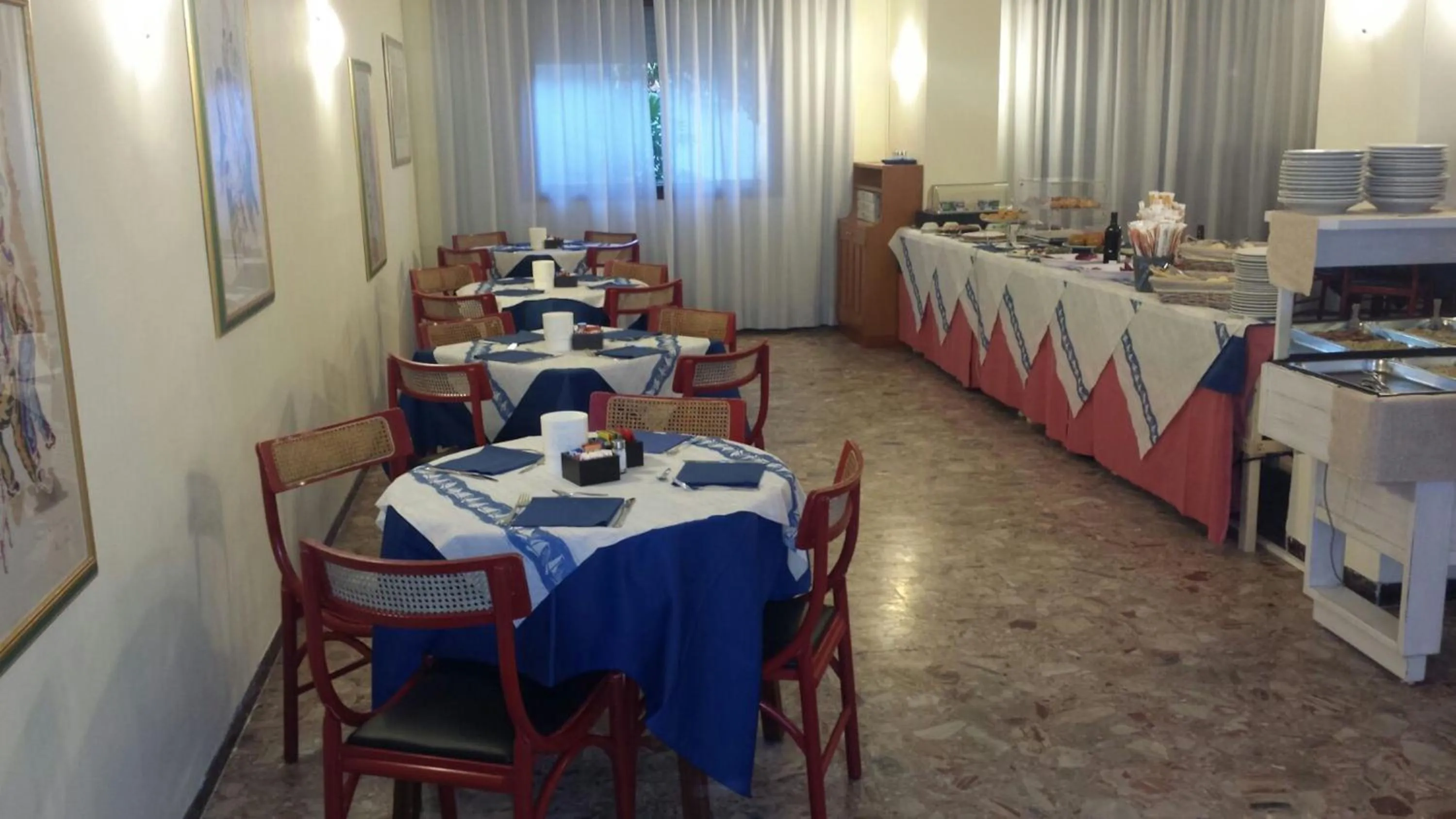 Buffet breakfast in Hotel Riviera