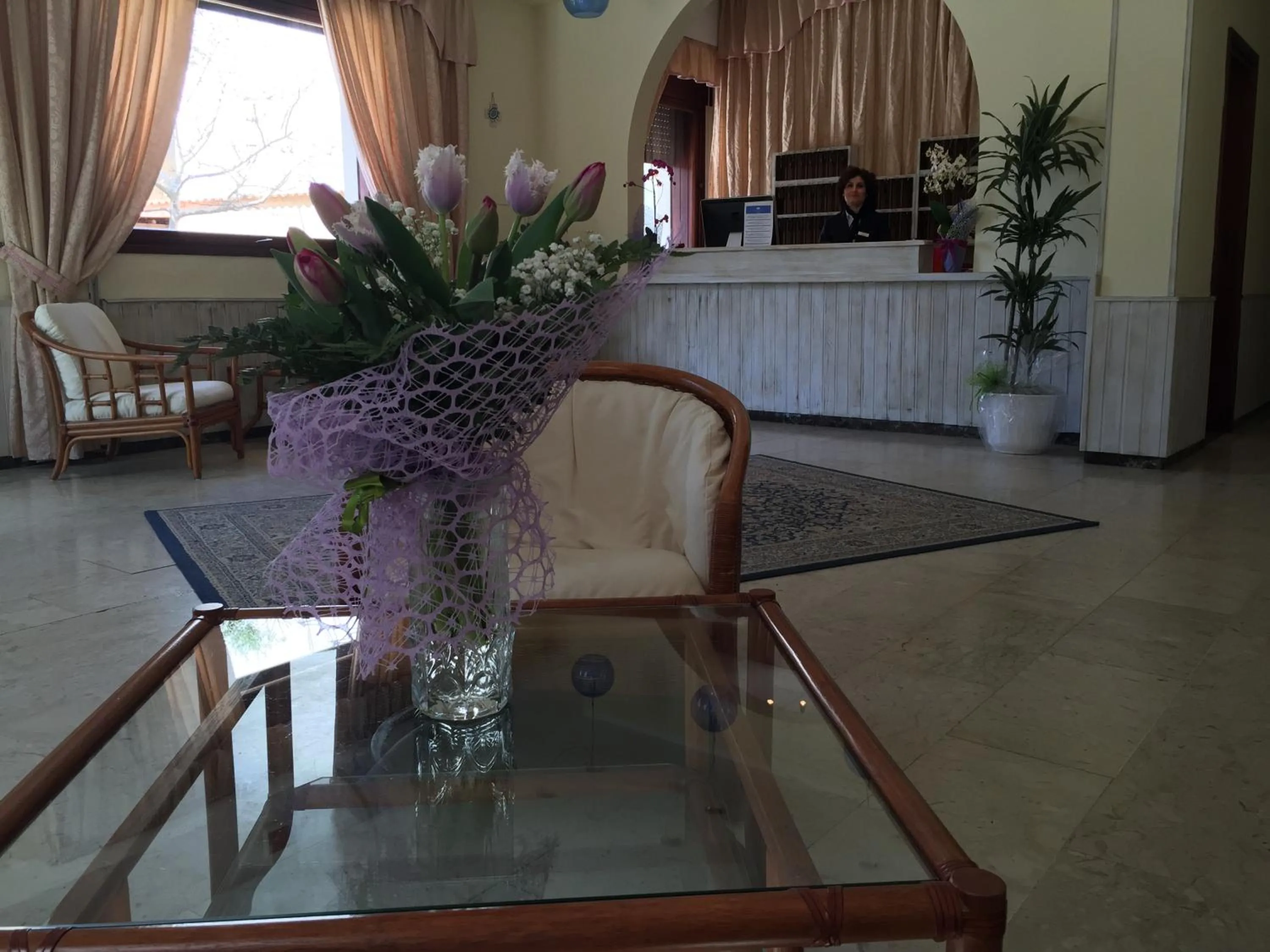 Lobby or reception in Hotel Riviera