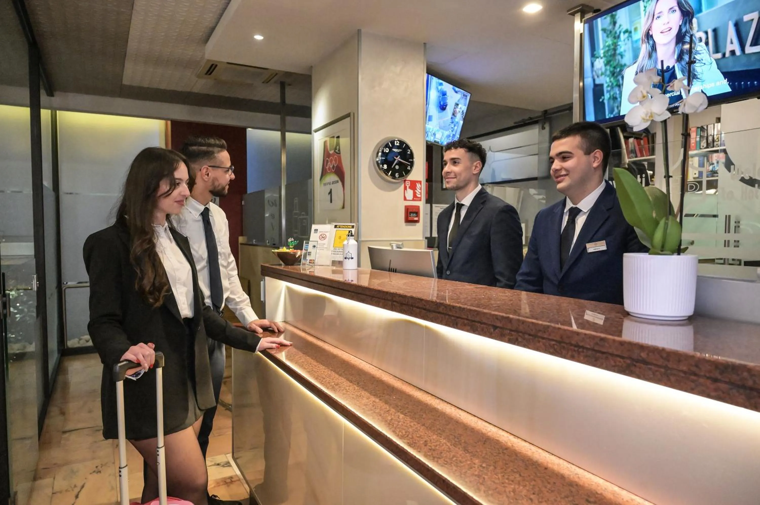 Staff in Hotel Plaza