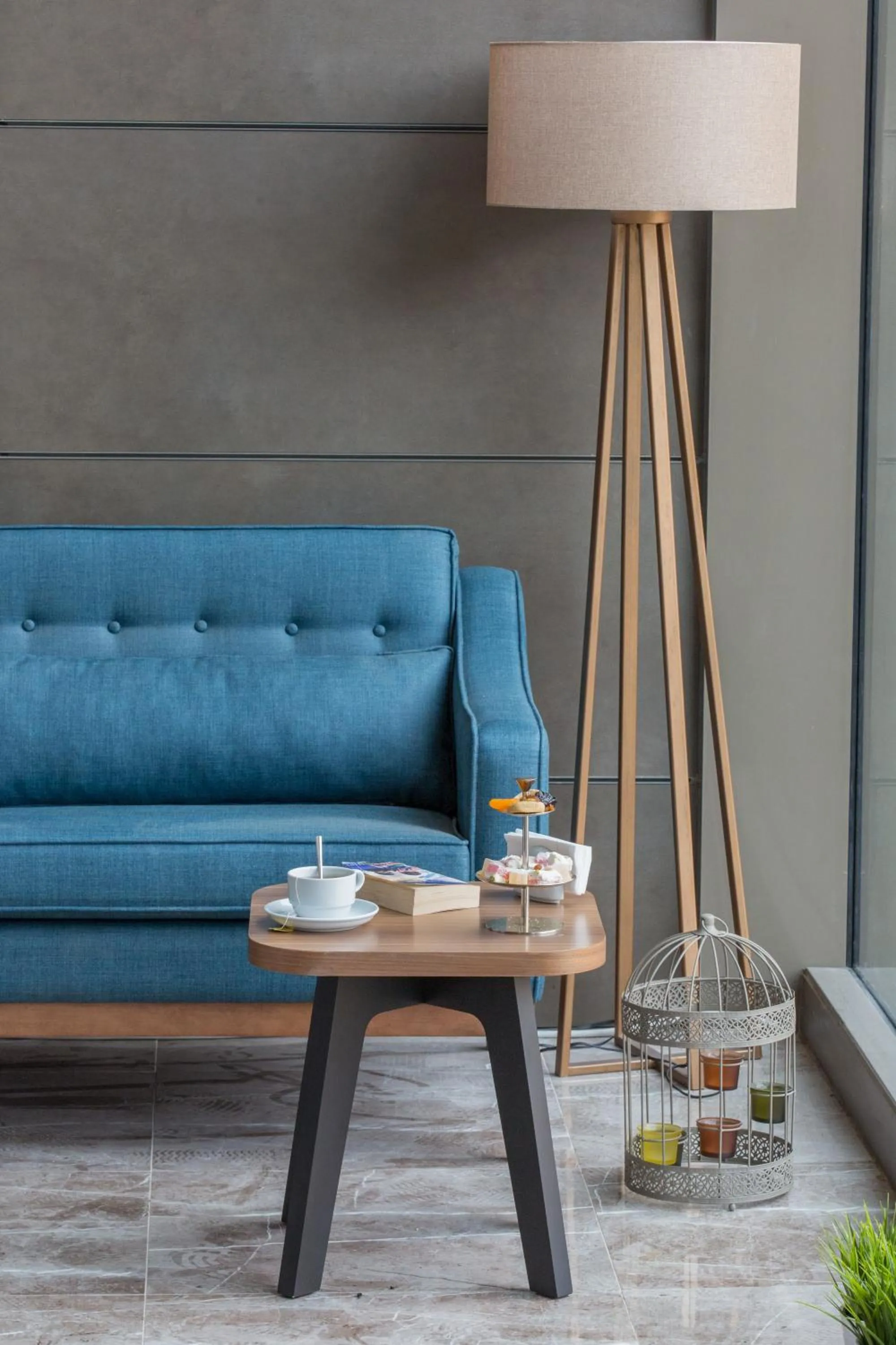 Seating area in Ramada By Wyndham Bursa Cekirge Thermal & Spa