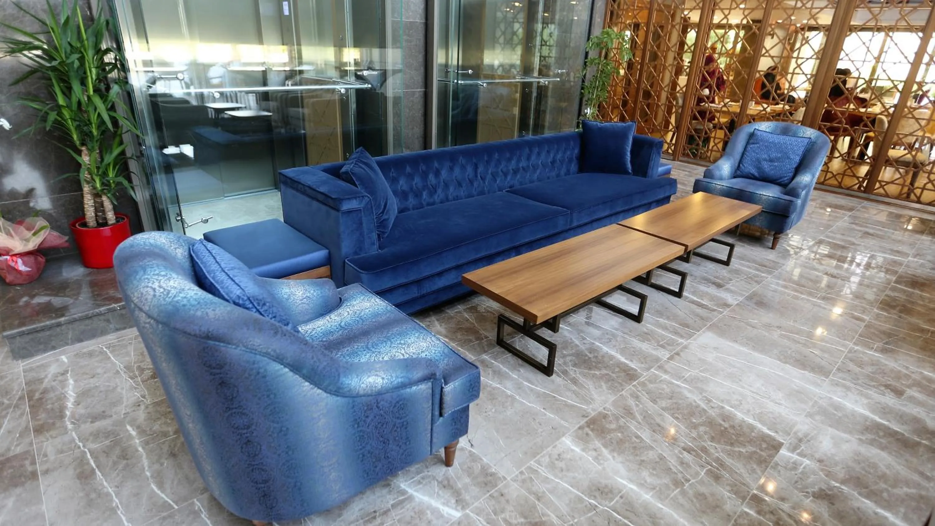 Lobby or reception in Ramada By Wyndham Bursa Cekirge Thermal & Spa