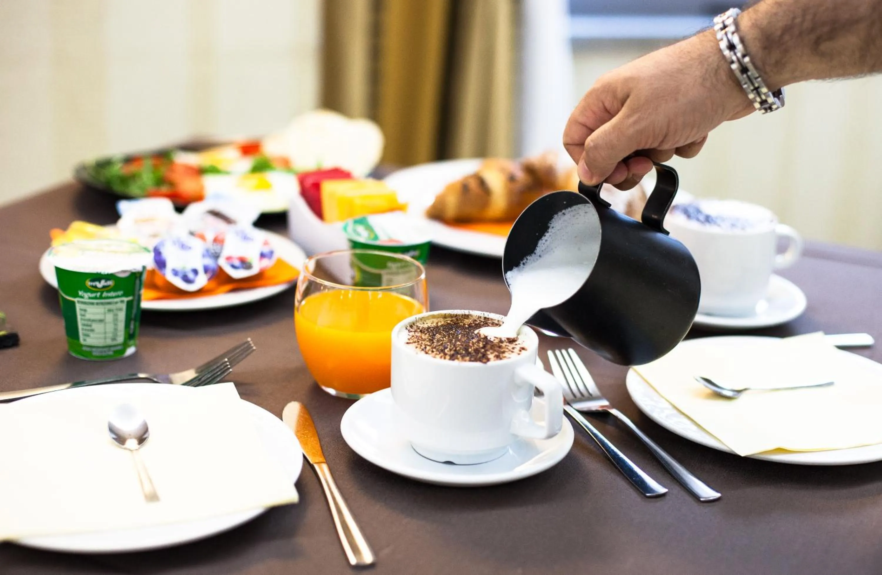 Continental breakfast in Residence I Triangoli