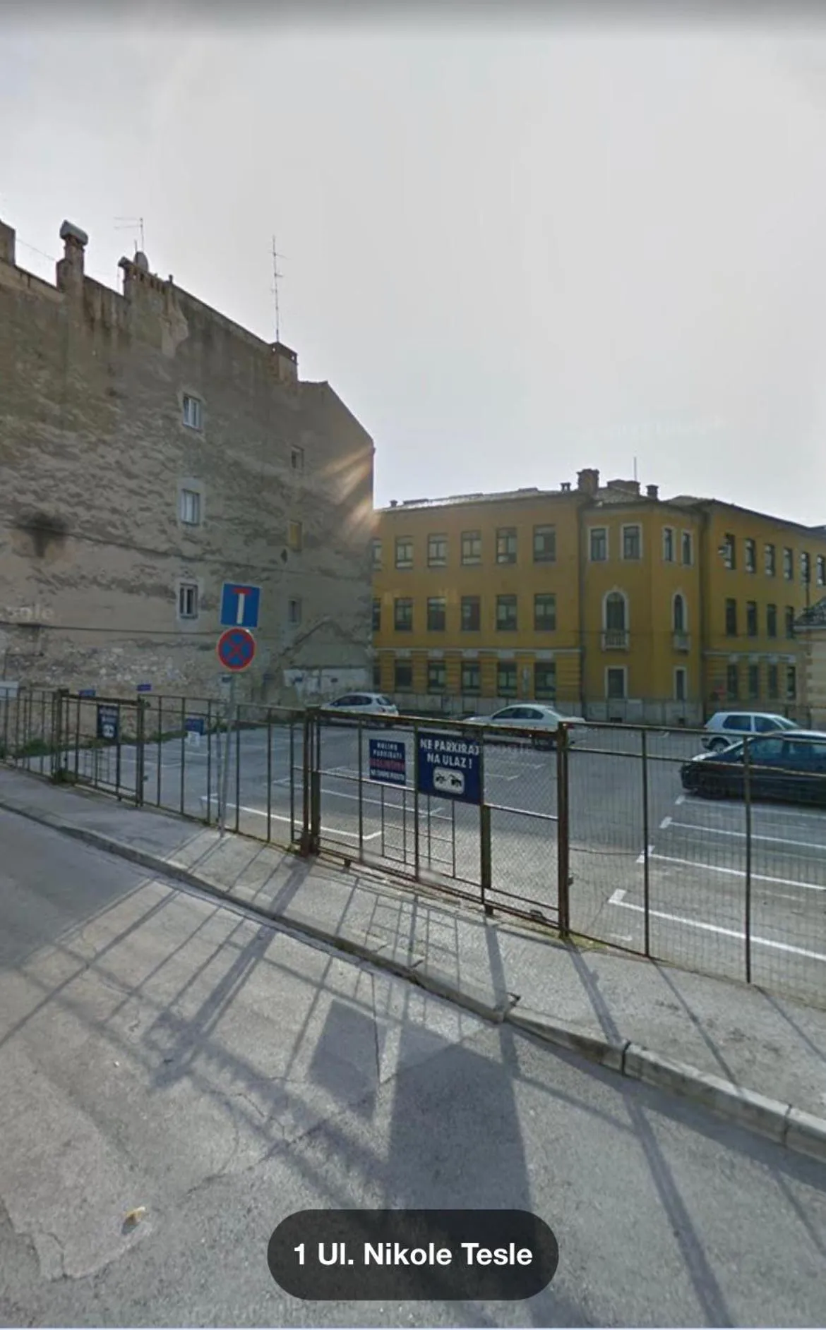 Parking in Pula Antic Rooms in Center
