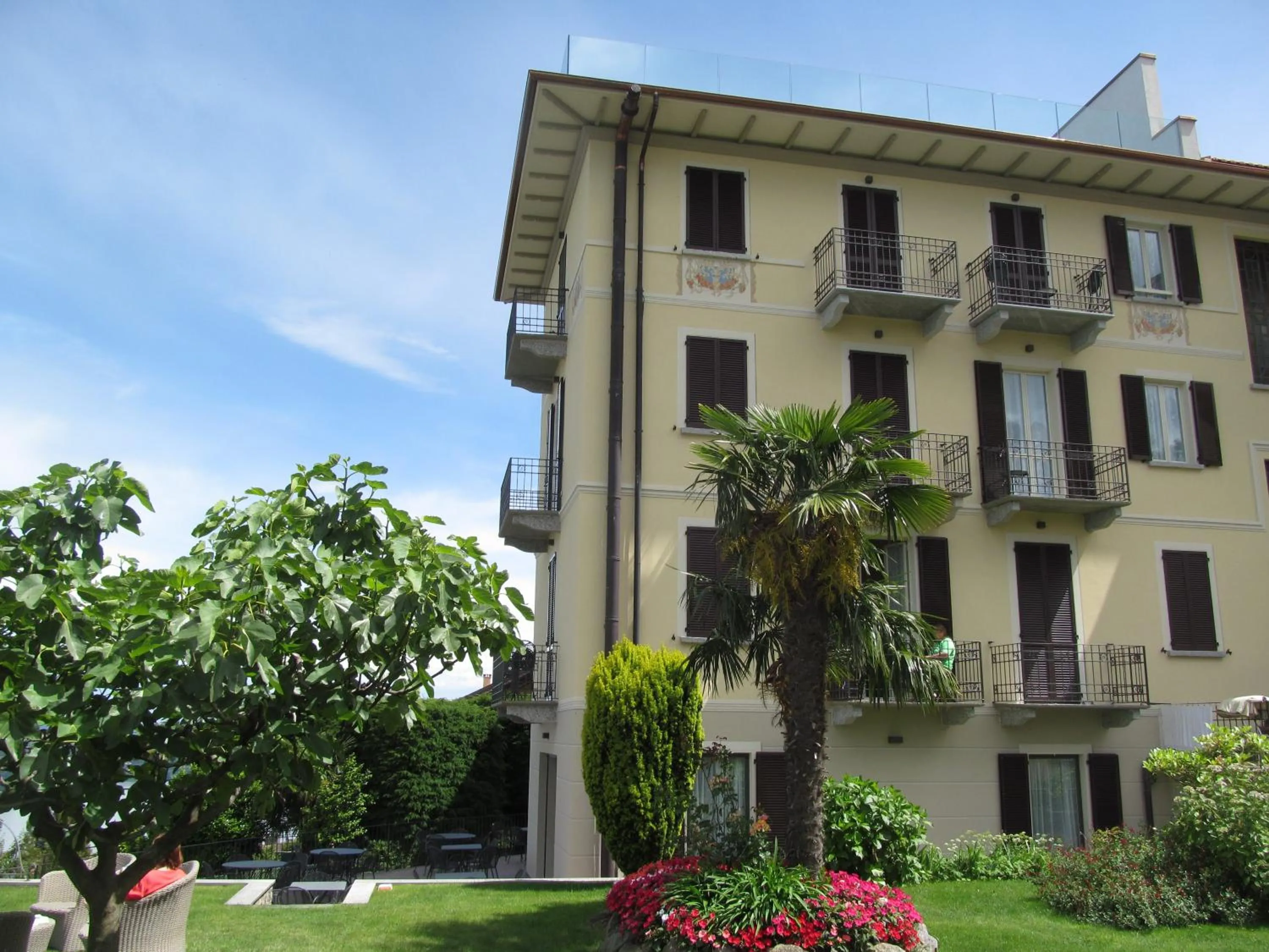Property building in Hotel Brisino