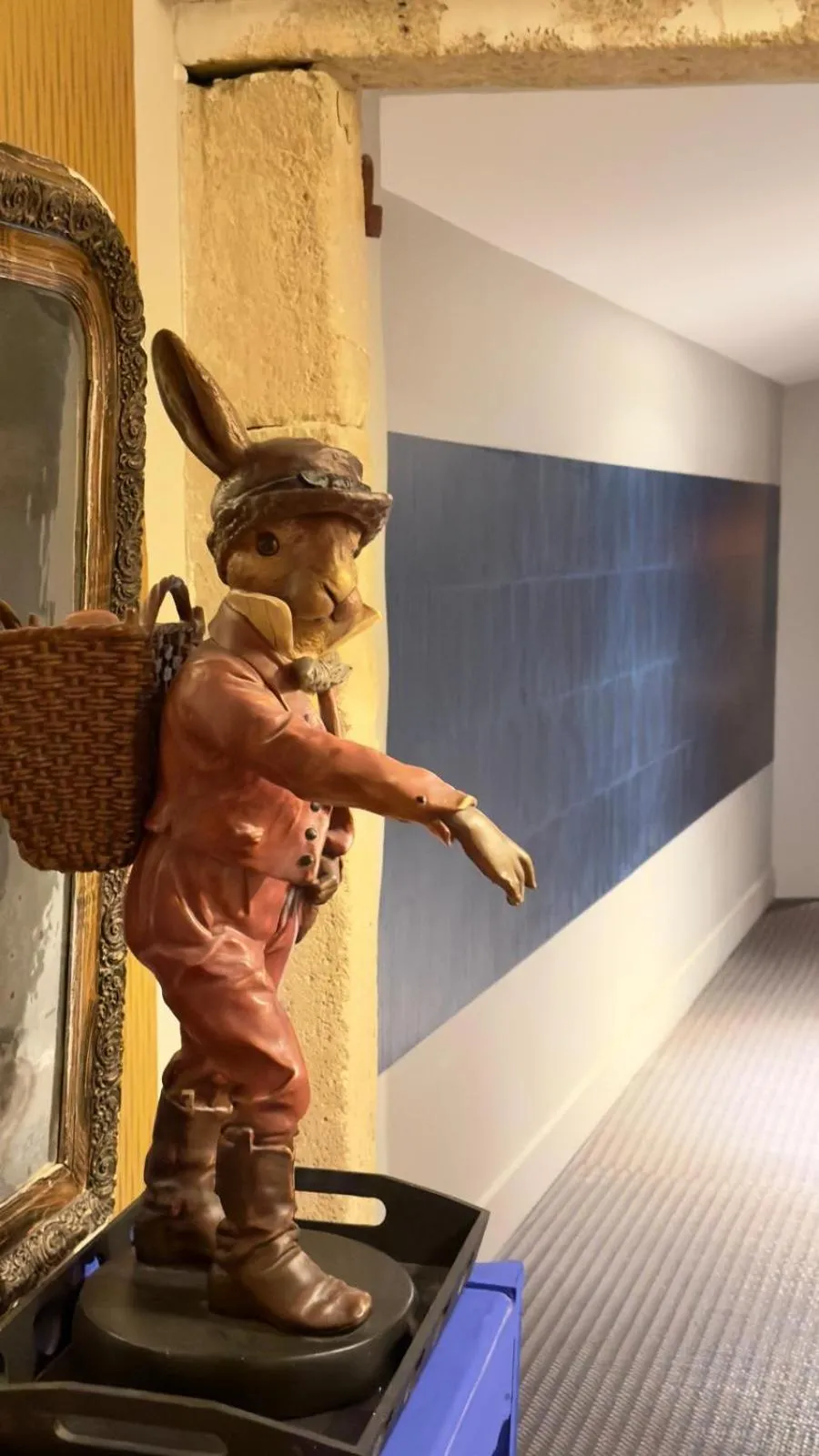 Decorative detail in La PULCINELLA Maison de Famille