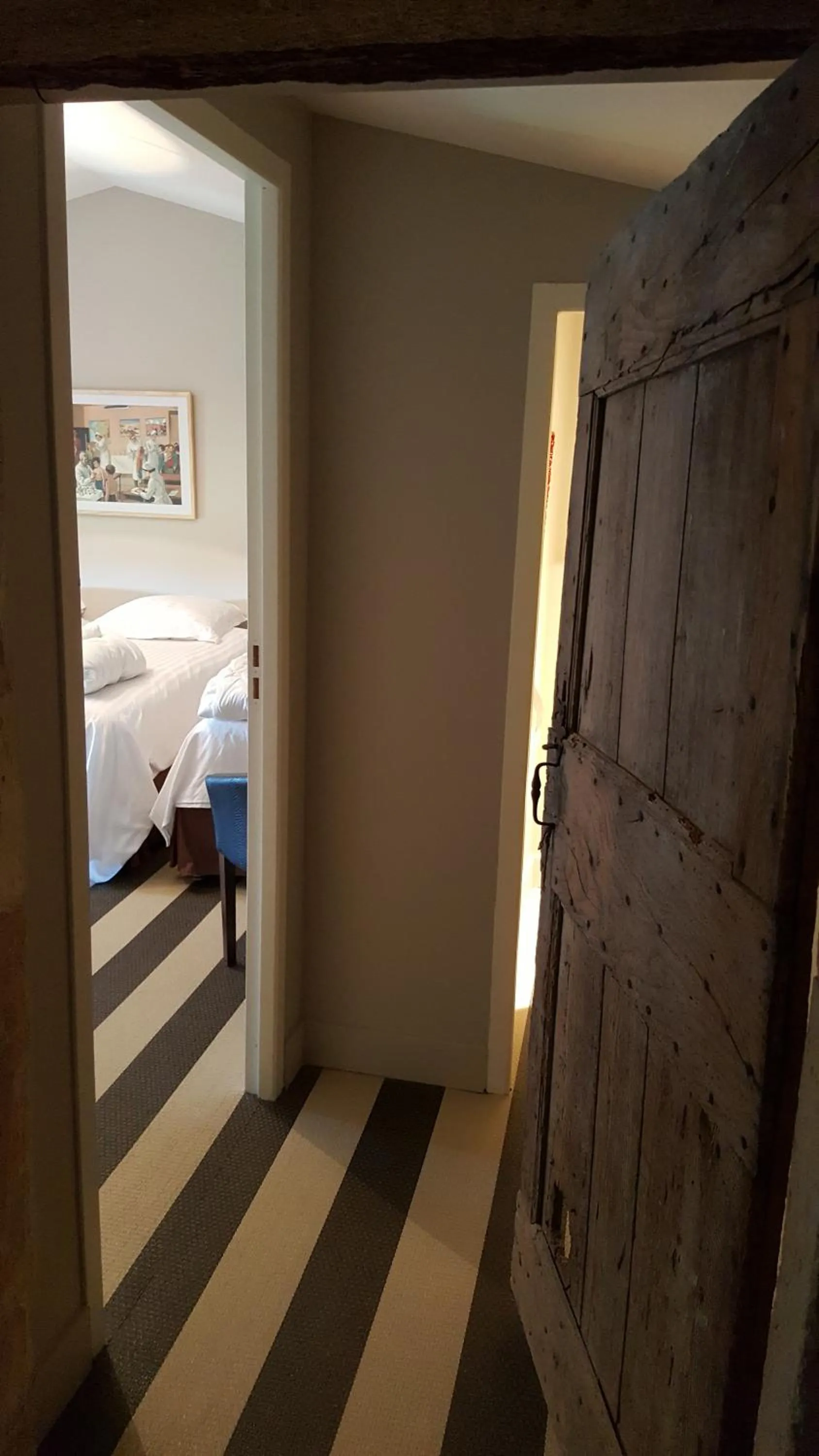 Decorative detail, Bed in La PULCINELLA Maison de Famille