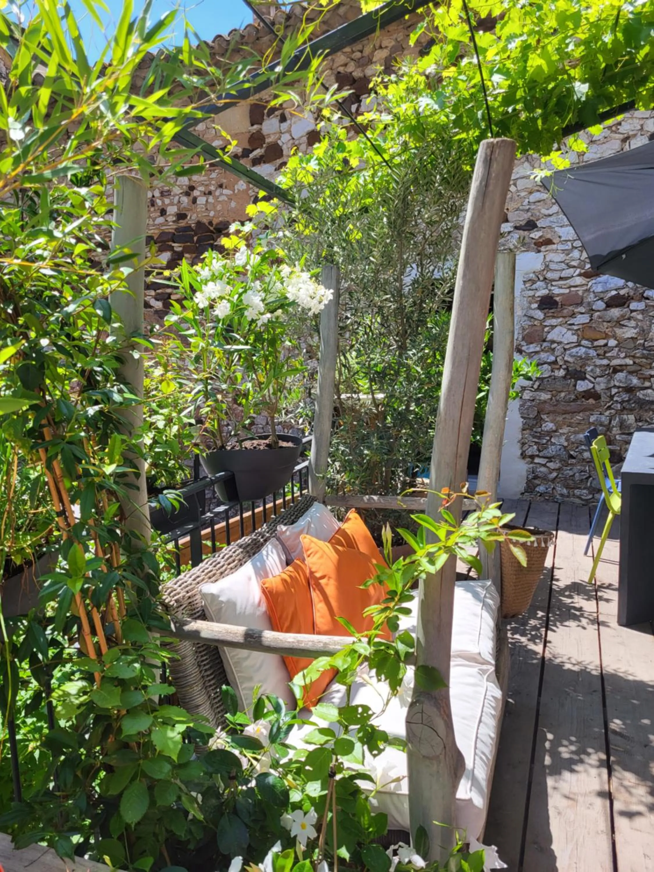 Balcony/Terrace in La PULCINELLA Maison de Famille