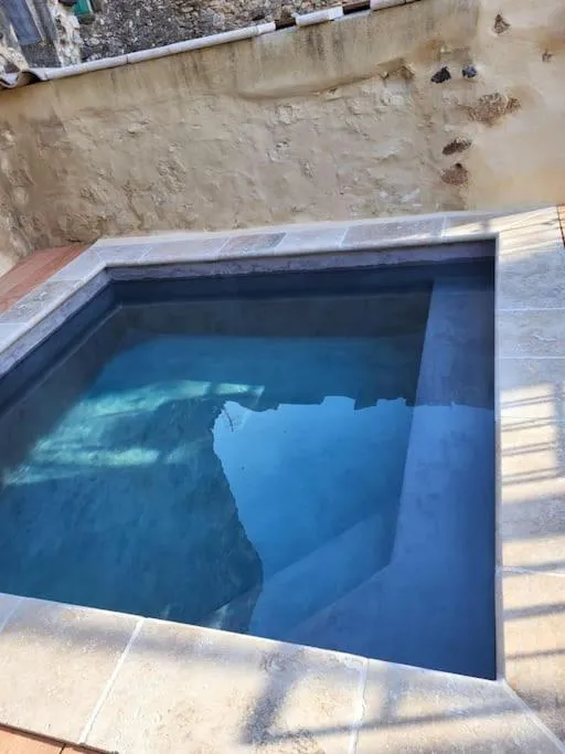 Swimming pool in La PULCINELLA Maison de Famille