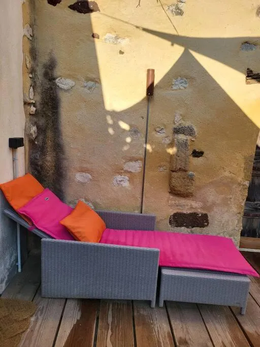 Balcony/Terrace in La PULCINELLA Maison de Famille