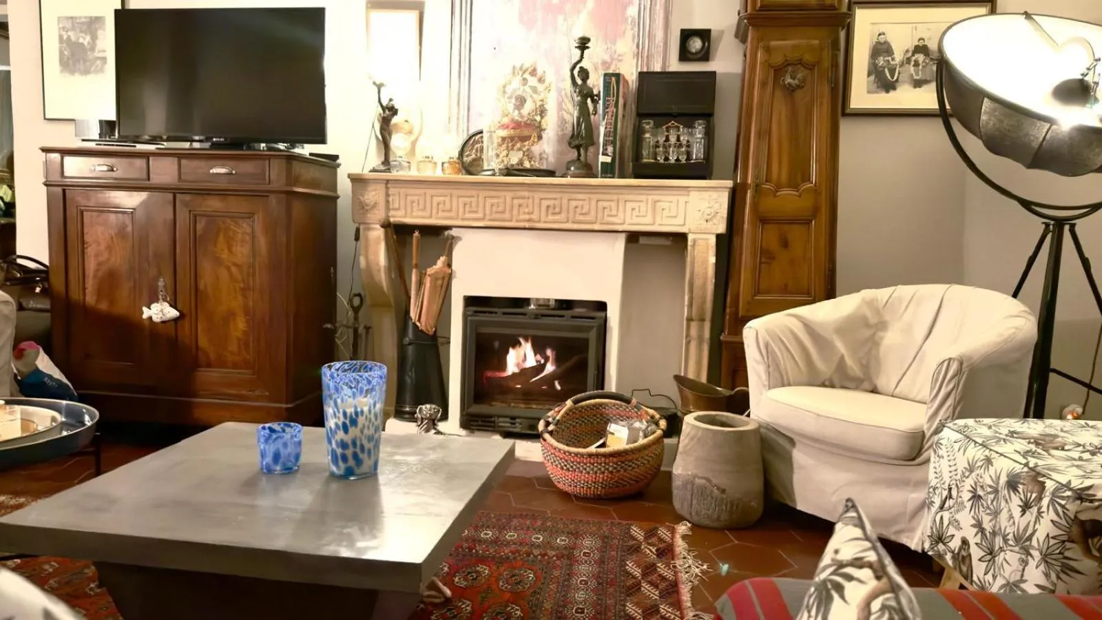 Living room in La PULCINELLA Maison de Famille
