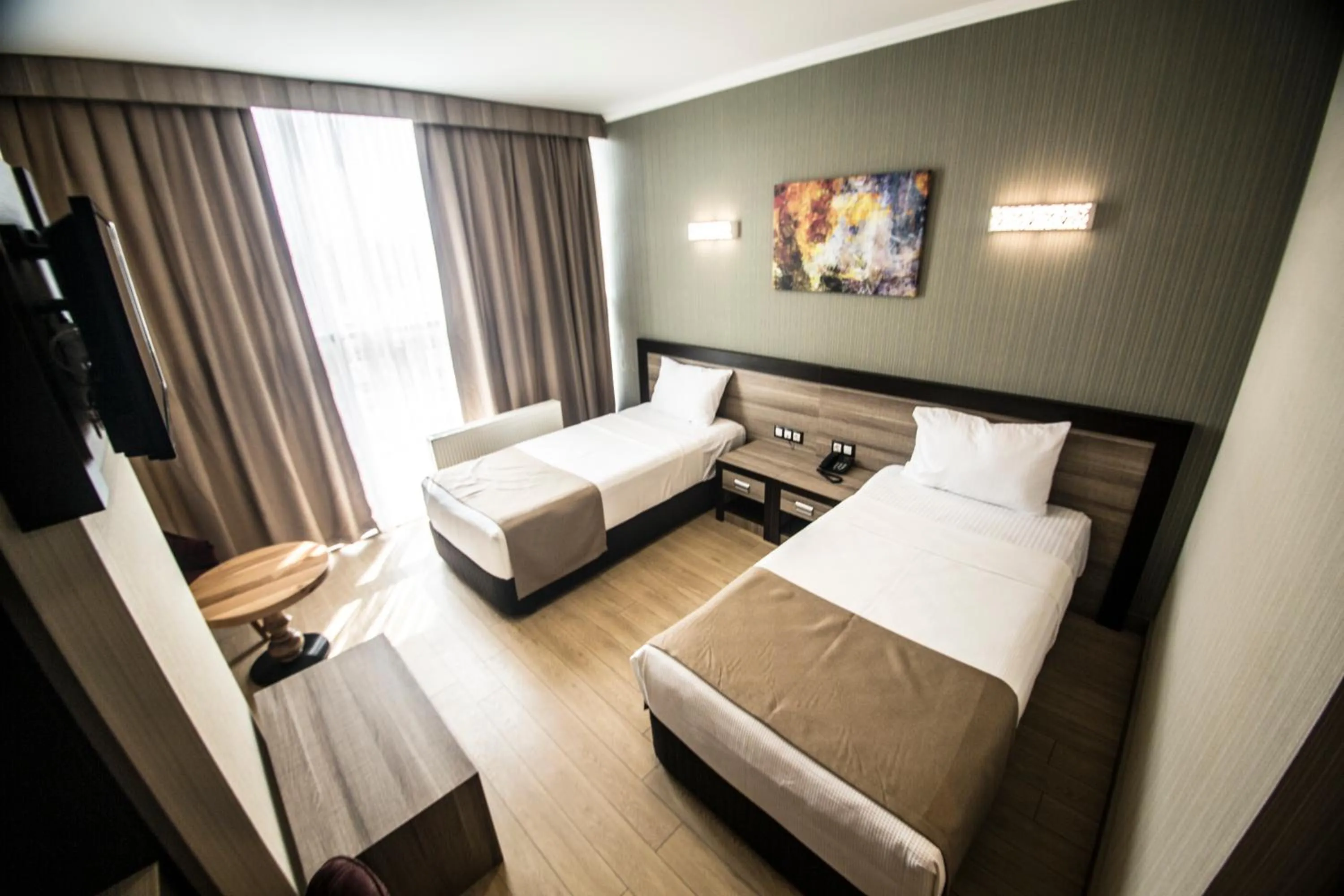 Photo of the whole room, Bed in The Corner Hotel