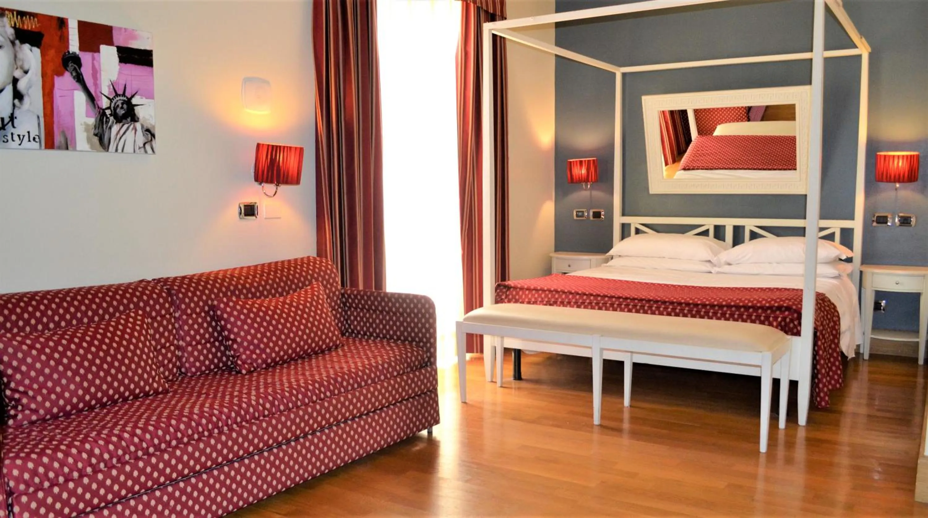 Photo of the whole room, Bed in Hotel Fiera Di Brescia